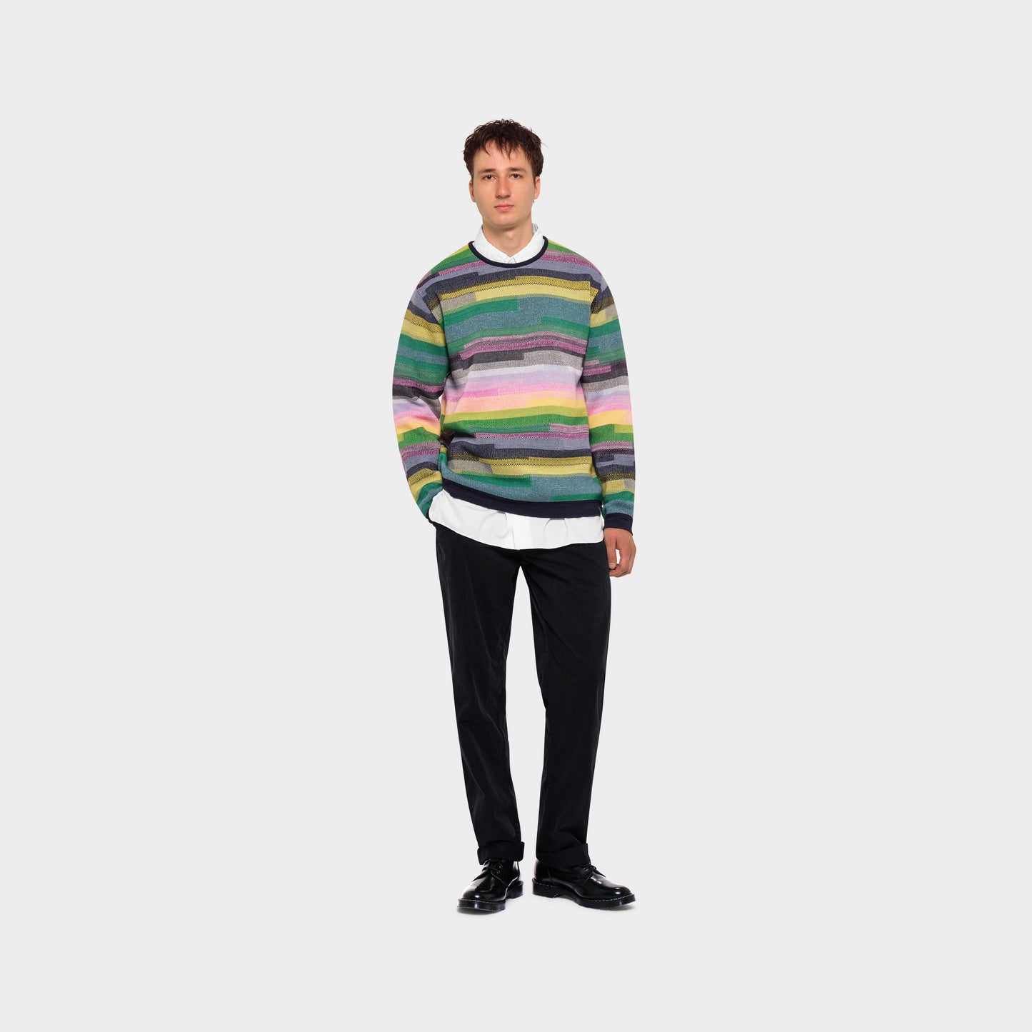 OMEN Pullover Michael Wende Sao Paulo am model