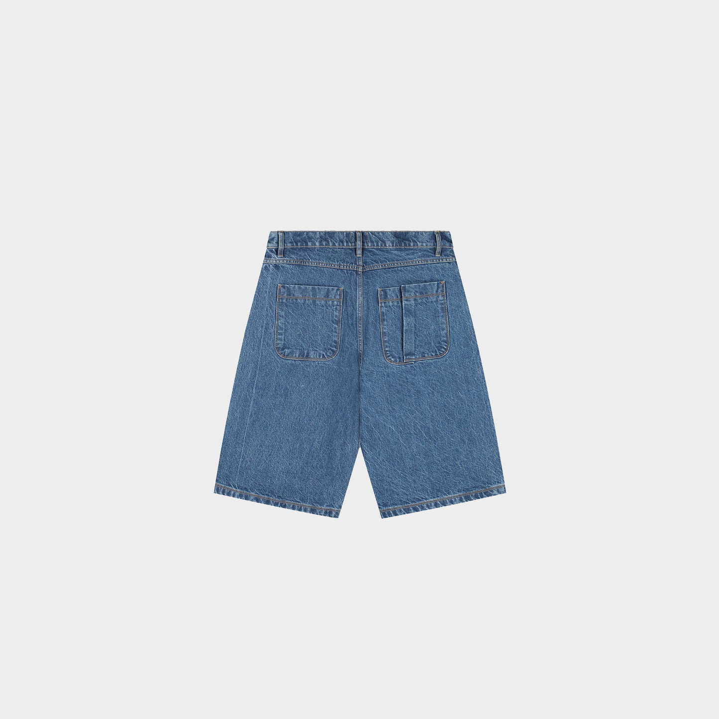 Arte Antwerp Round Pocket Denim Shorts in Farbe raw_denim