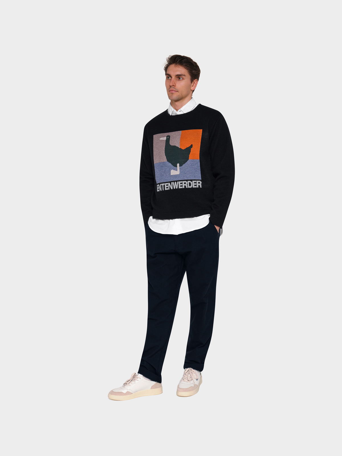 OMEN Pullover Michael Entenwerder am model