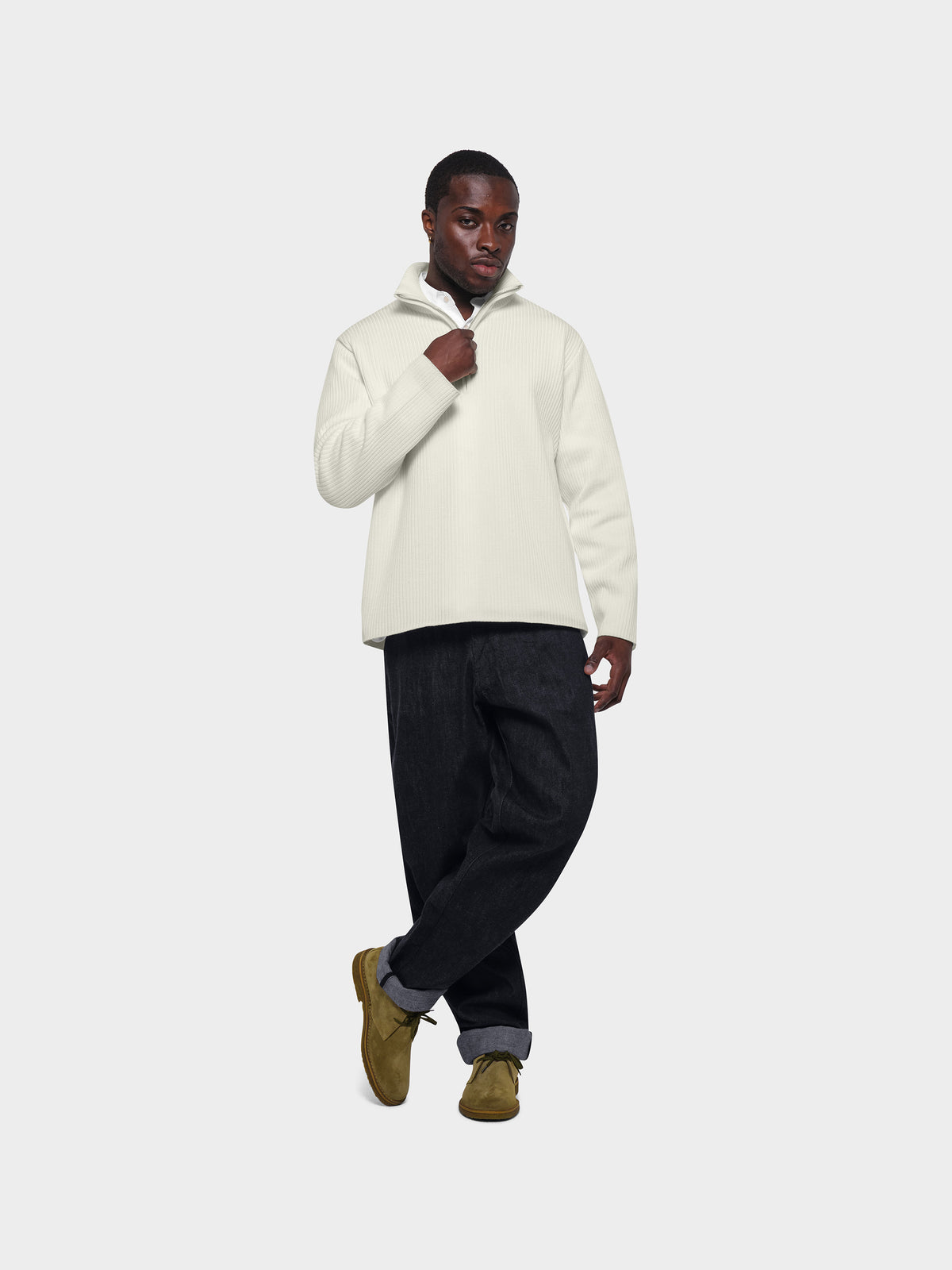 OMEN Pullover Neil Rippe ll am model
