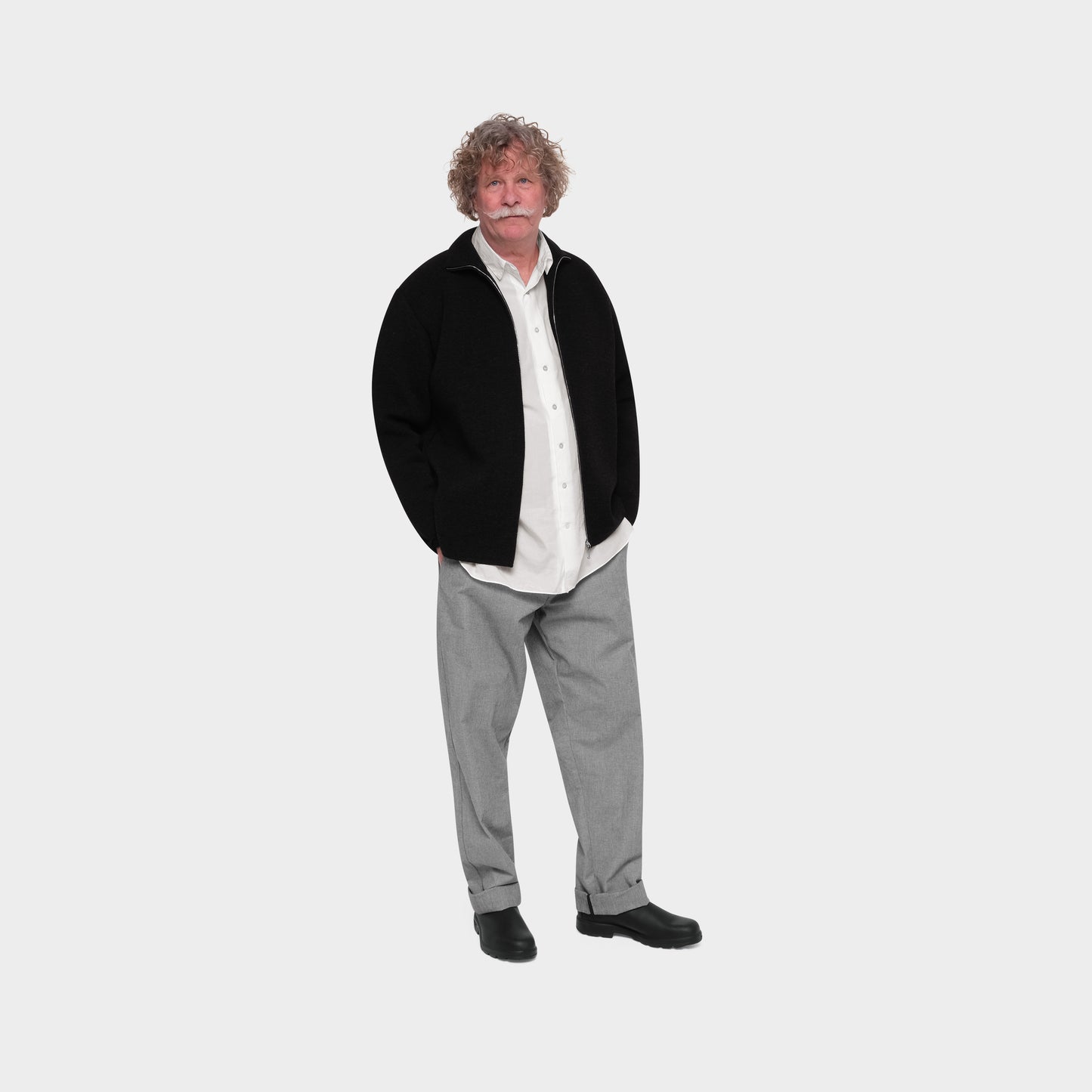 OMEN Strickjacke Filo PS am model