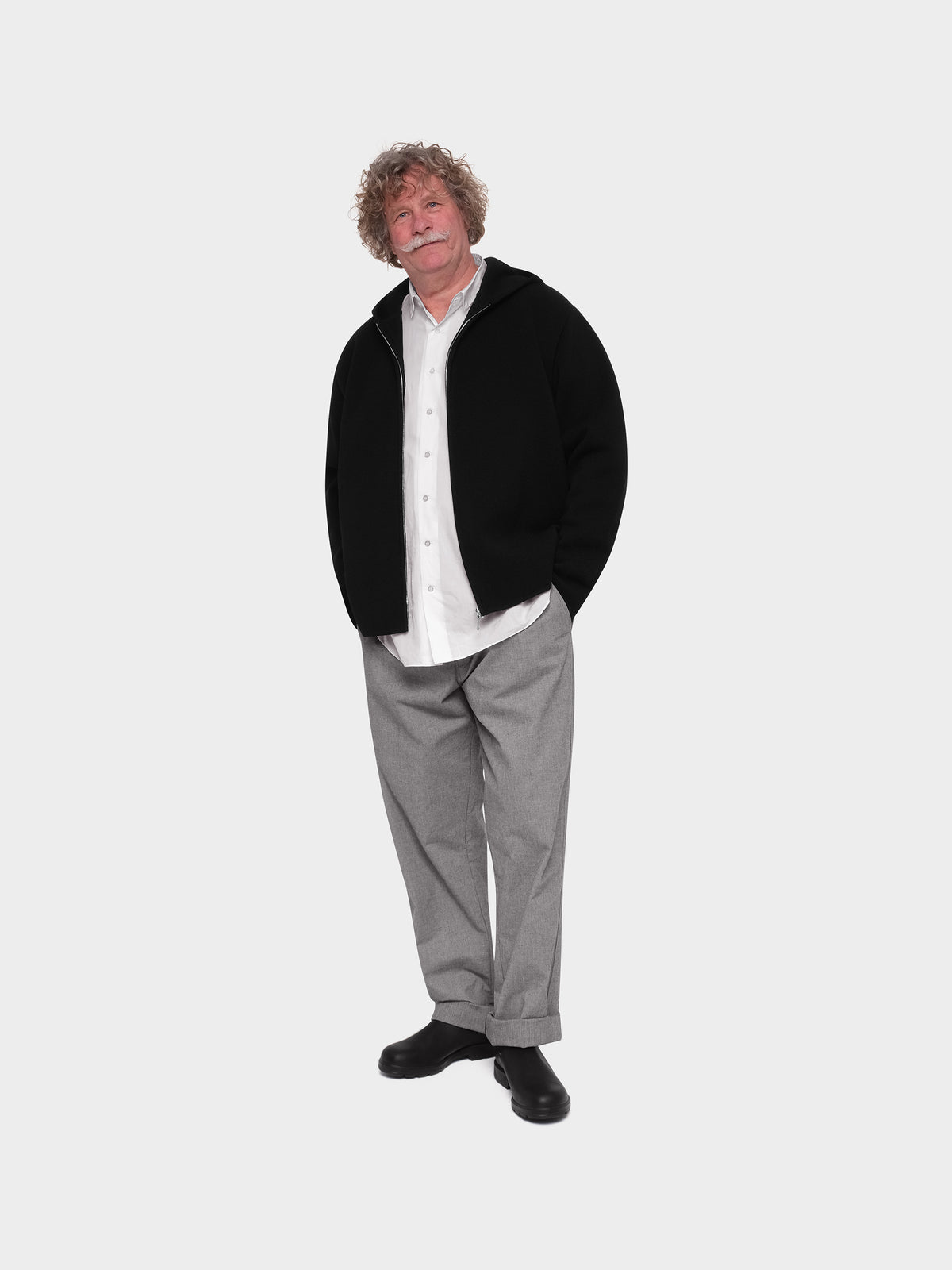 OMEN Strickjacke Philipp PS am model