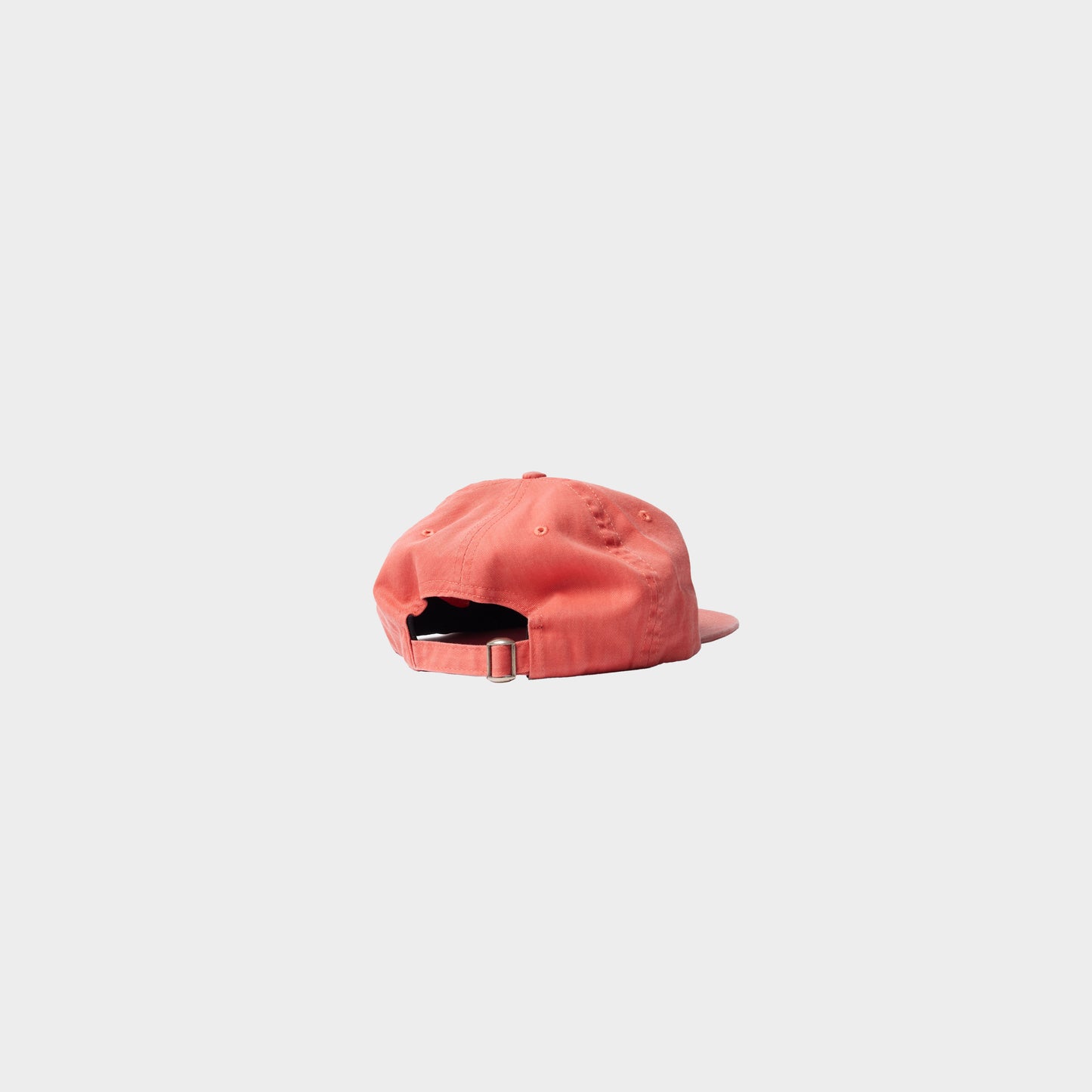 byParra Signature 6 Panel Hat Washed Out Red in Farbe red