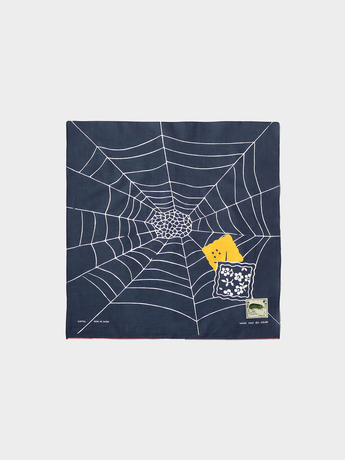 Kapital Bandana Spider in Farbe navy