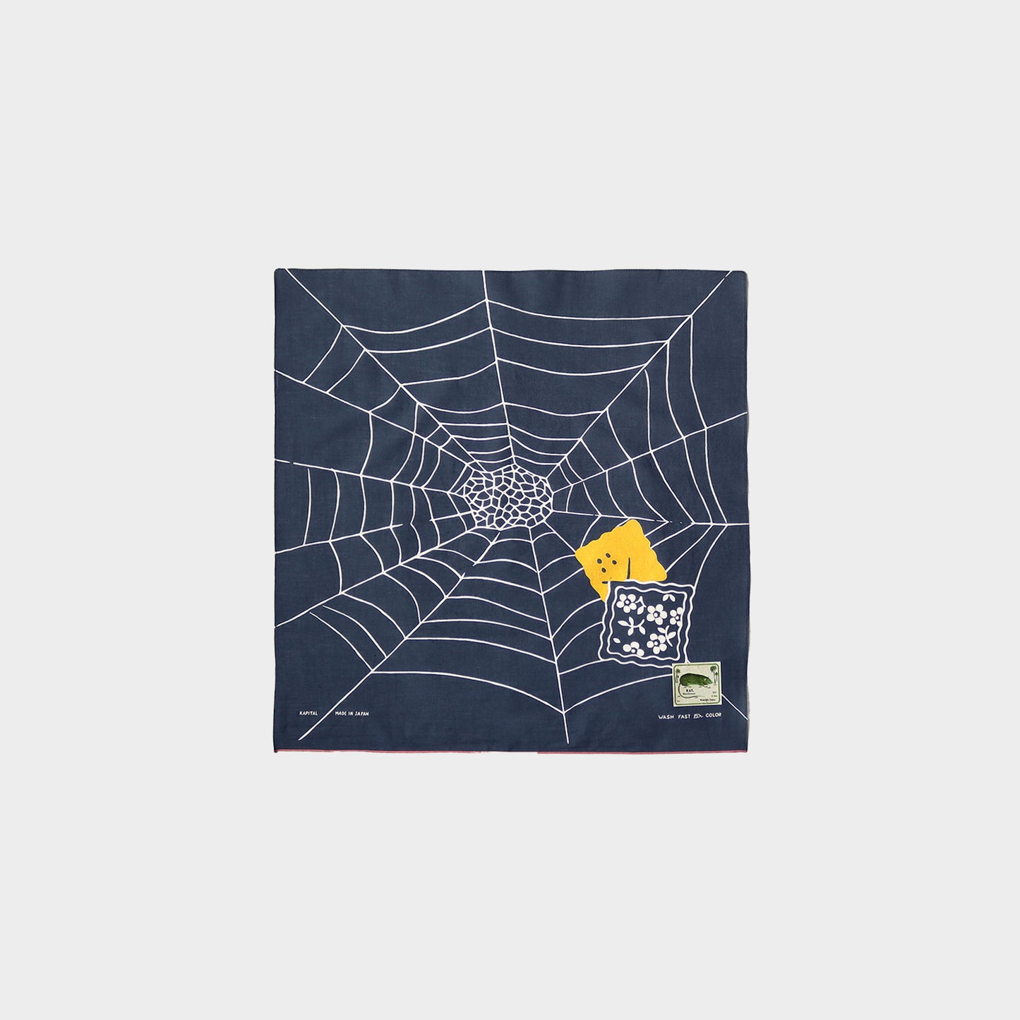 Kapital Bandana Spider in Farbe navy