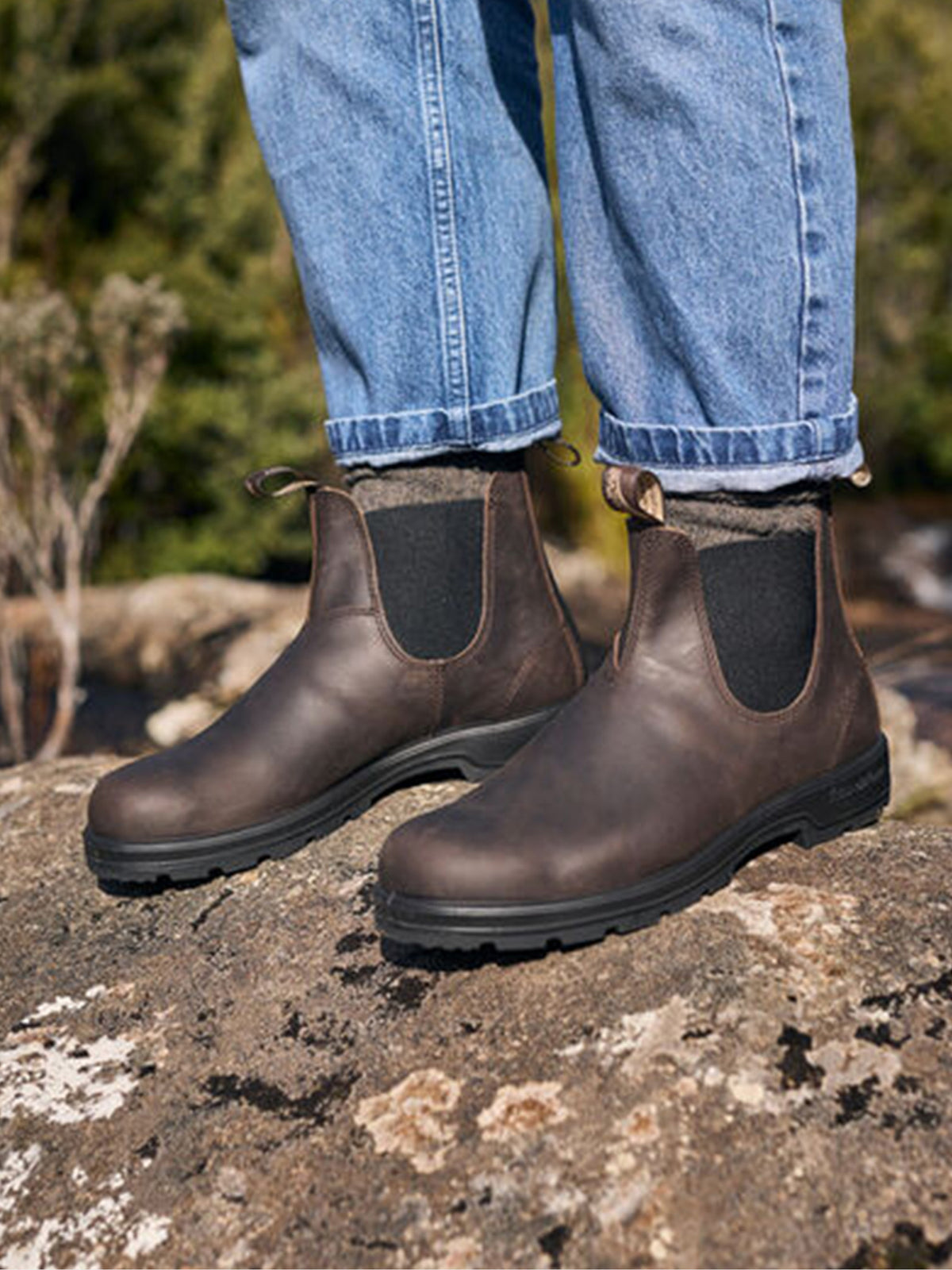 Blundstone 2340 Brown Leather in Farbe brown