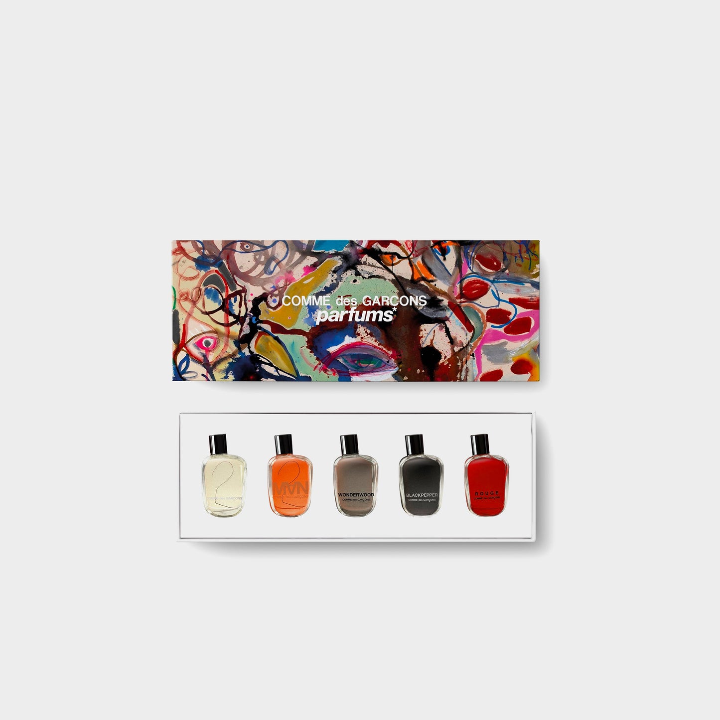 CDG Parfum Discovery Set in Farbe white