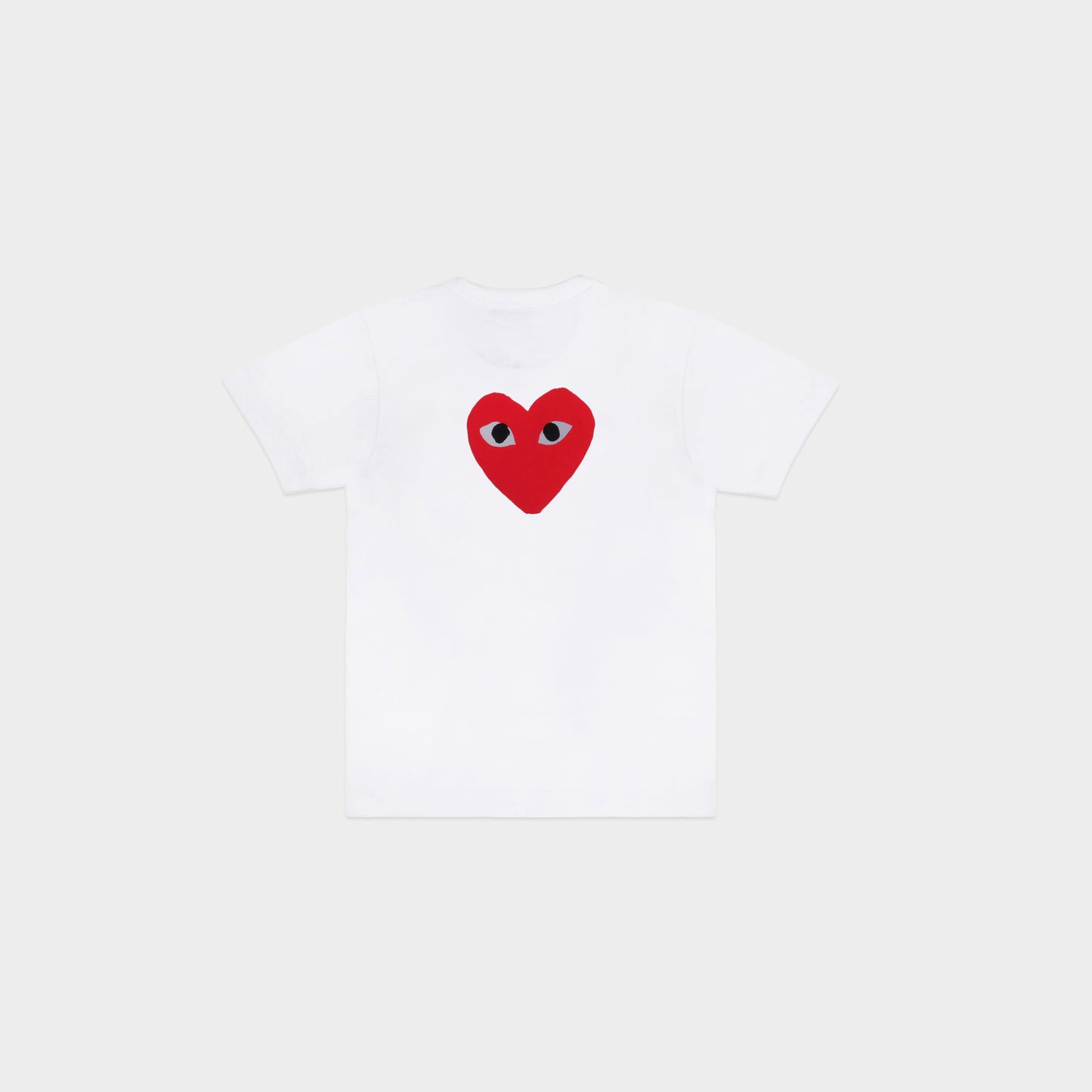 Comme des Garçons Play Color Series T-Shirt - Big Heart in Farbe white white