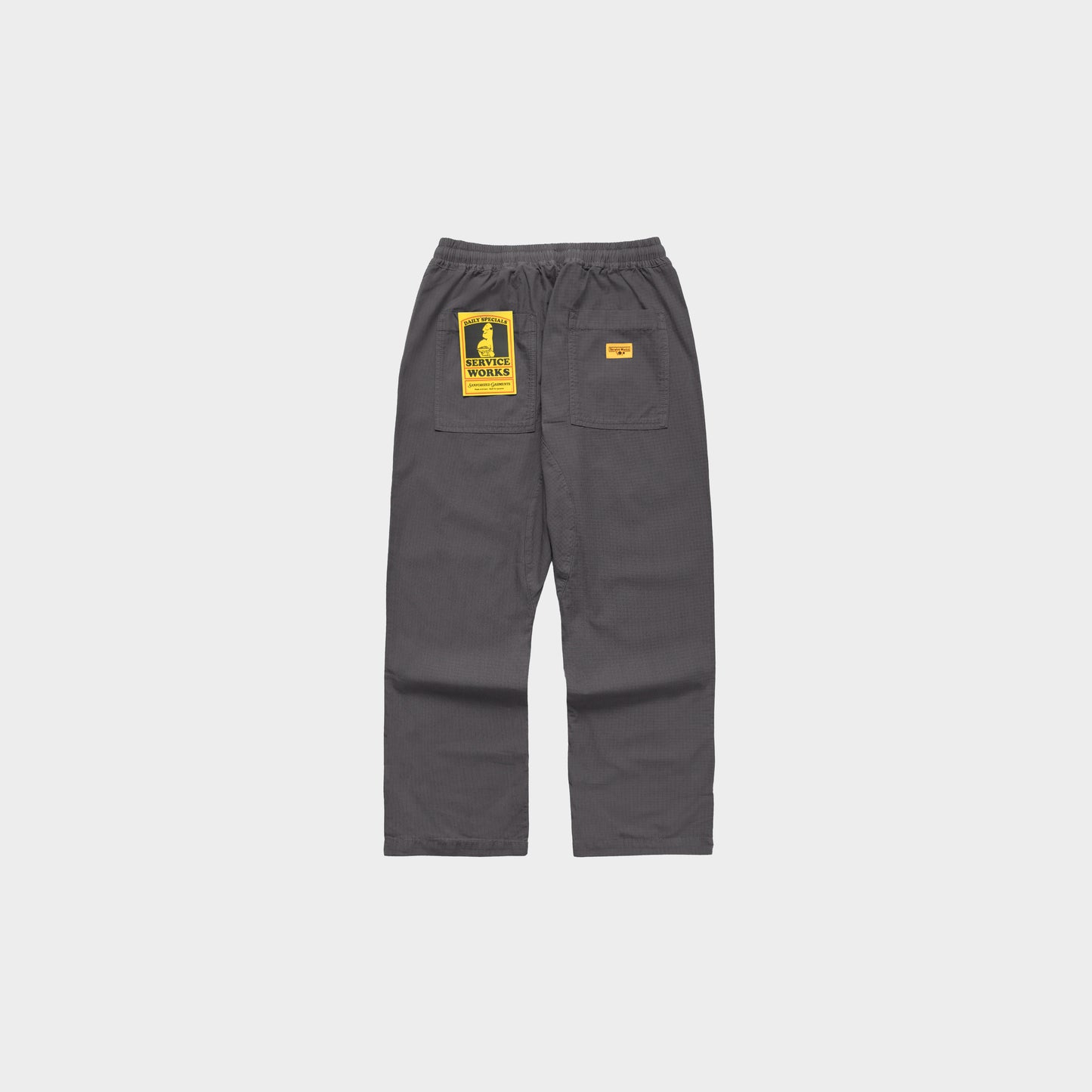 Service Works Ripstop Chef Pants in Farbe washed_black