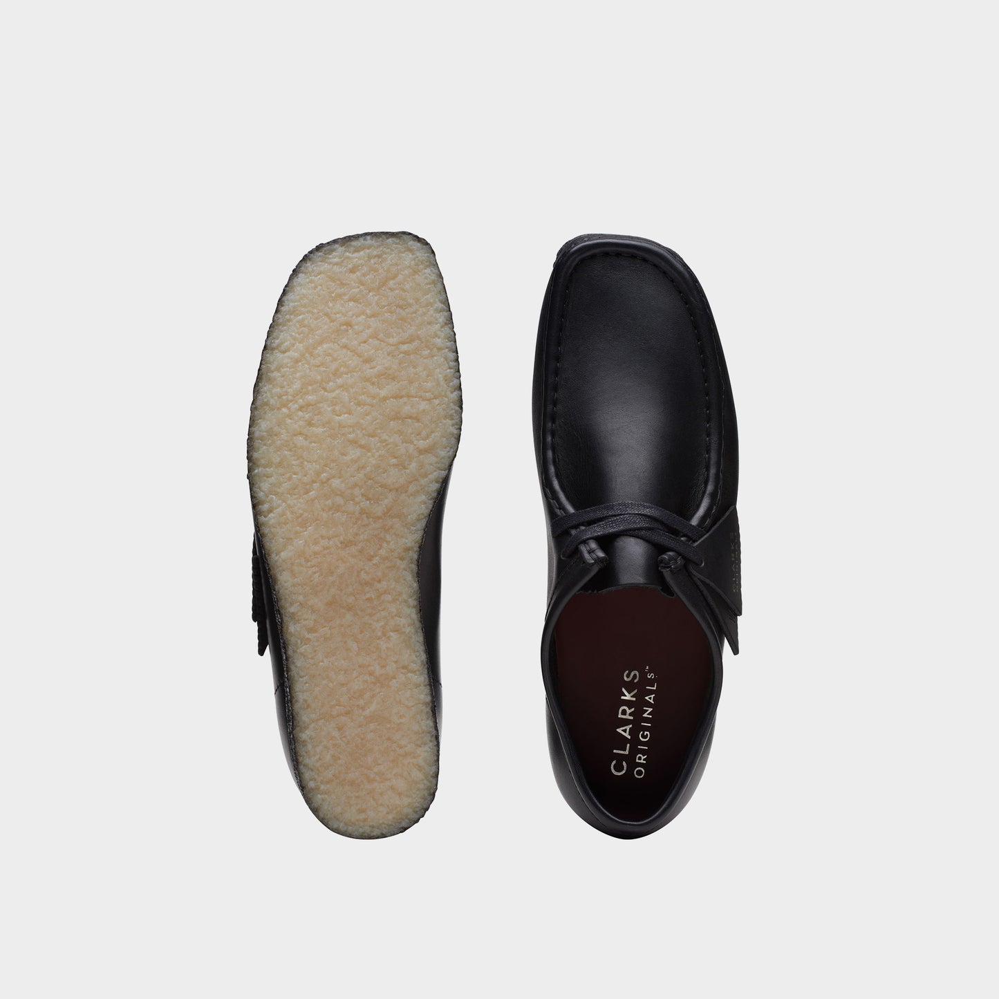 Clarks Originals Wallabee Leather in Farbe black