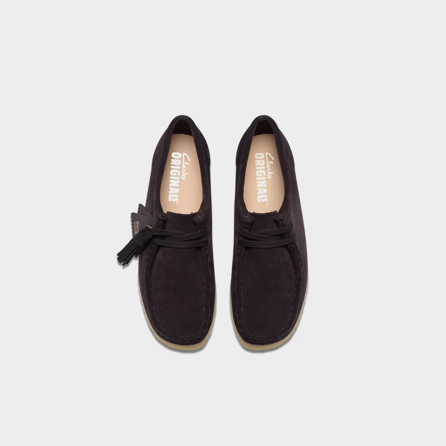 Clarks Originals Wallabee Suede Women in Farbe brown_slate