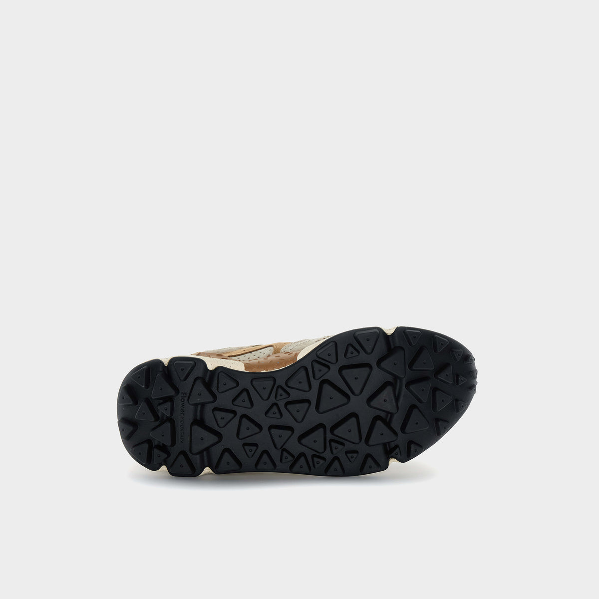 Flower Mountain Sneaker Yamano 3 Man Suede Nylon in Farbe cream_brown_taupe