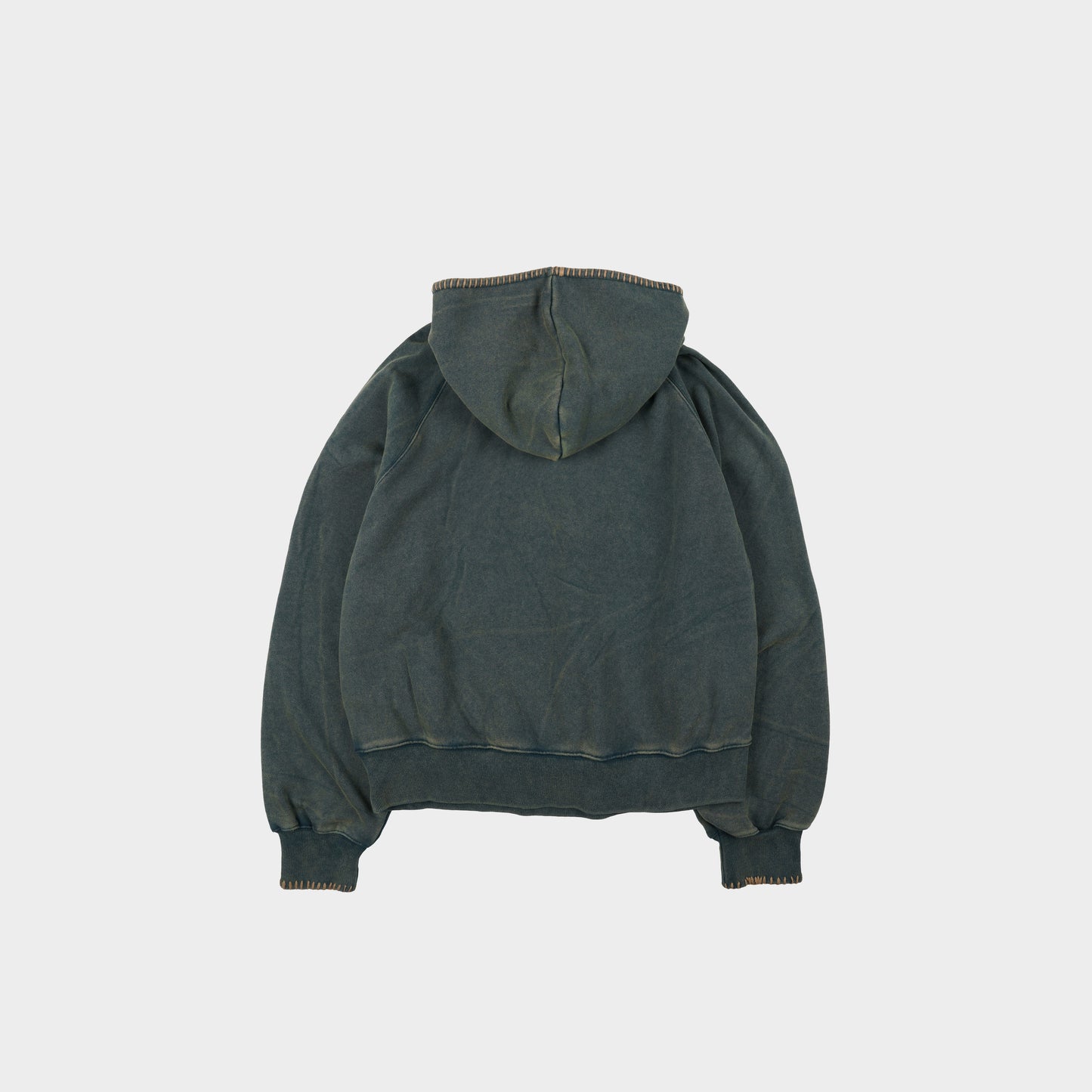 Frizmworks Needle Stitch Pullover Hoody in Farbe vintage_green