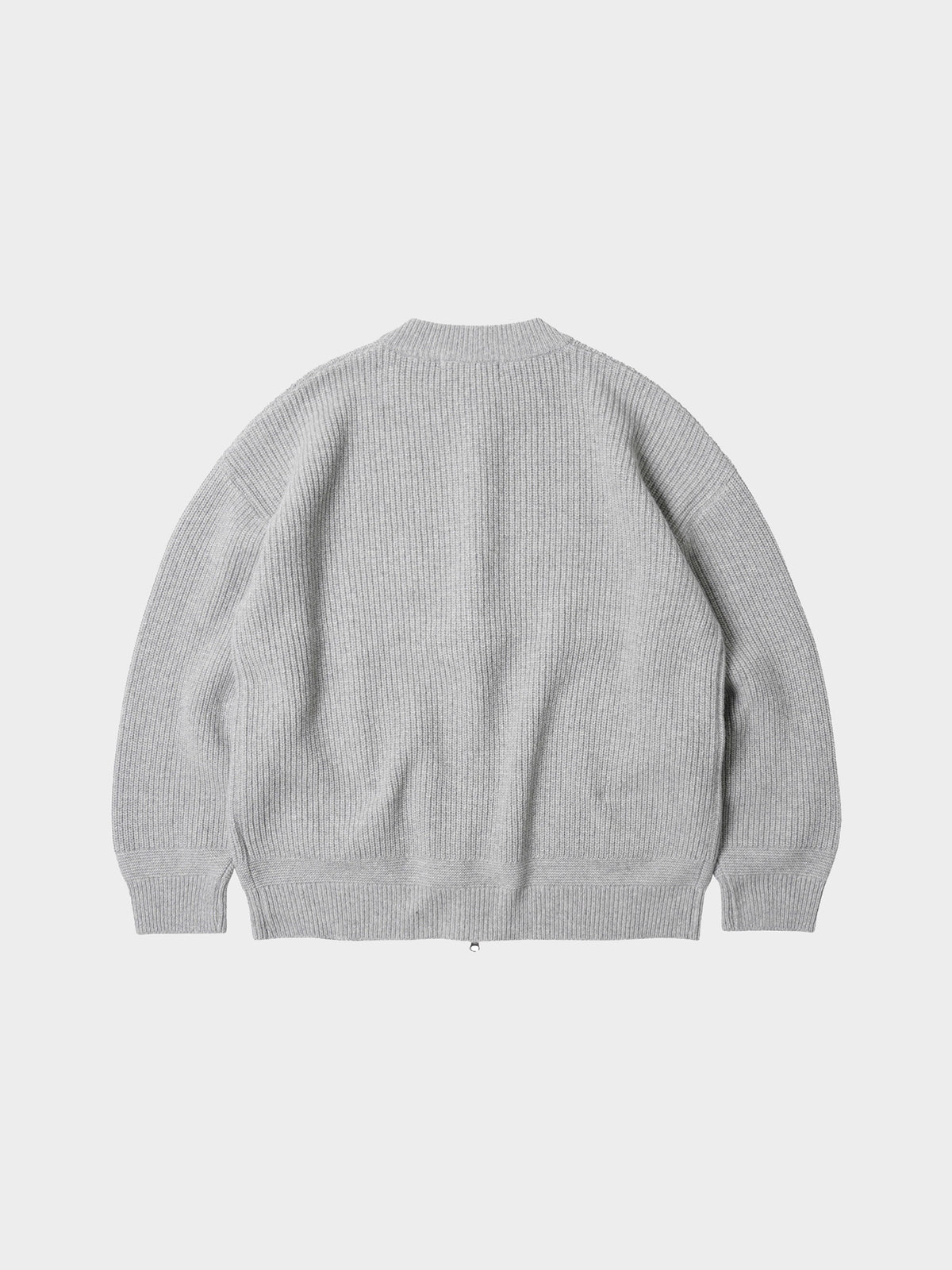 FrizmWORKS Wool Deck Zipup Cardigan in Farbe light_gray