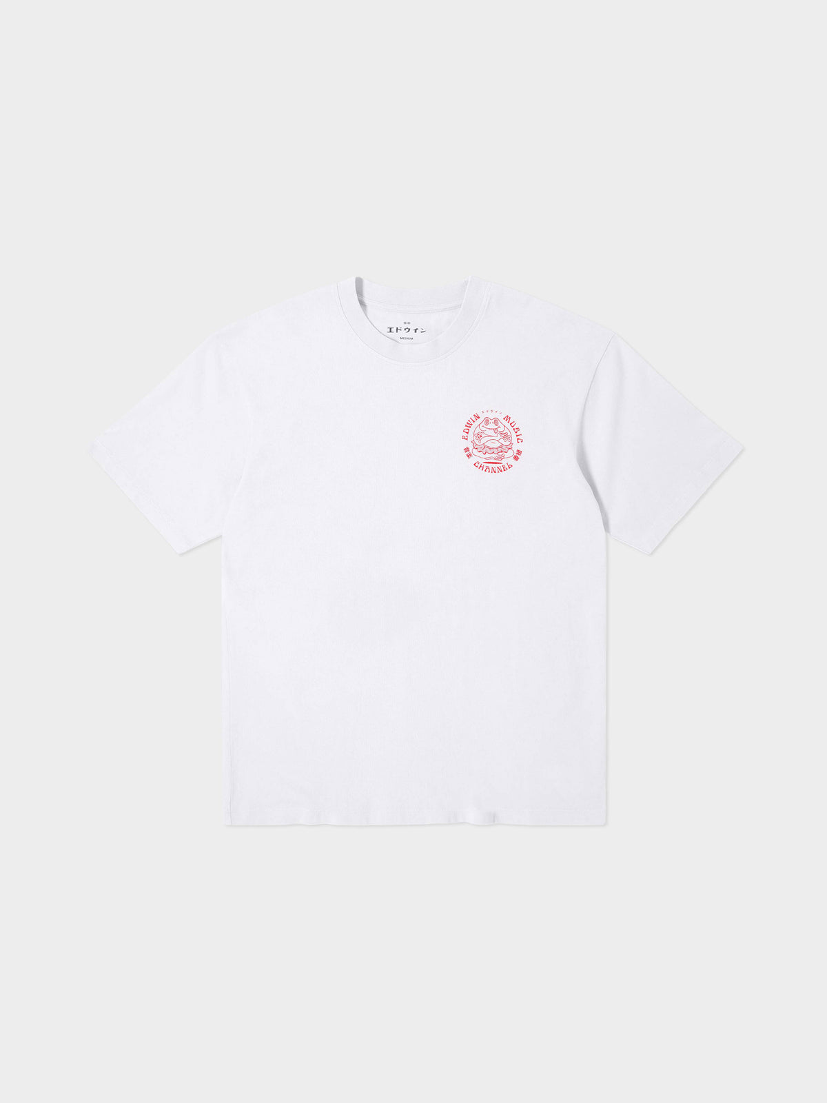 Edwin Edwin Music Channel TS White in Farbe white
