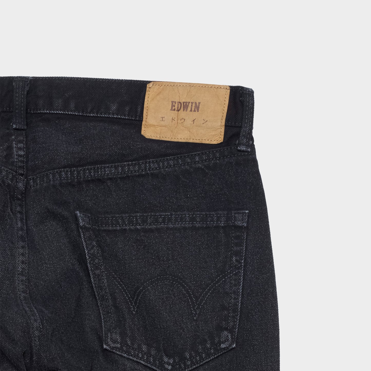 Edwin I035082 Regular Tapered Jeans Black Deep Dark Used in Farbe black_deep_dark_used