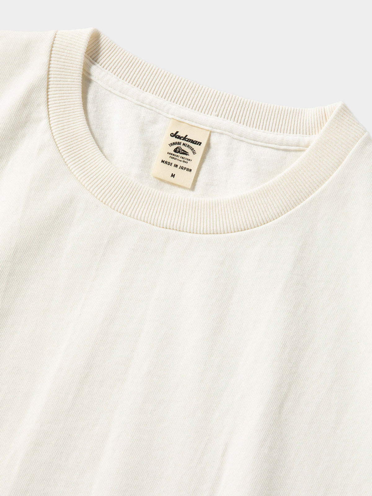 Jackman Dotsume T-Shirt in Farbe offwhite