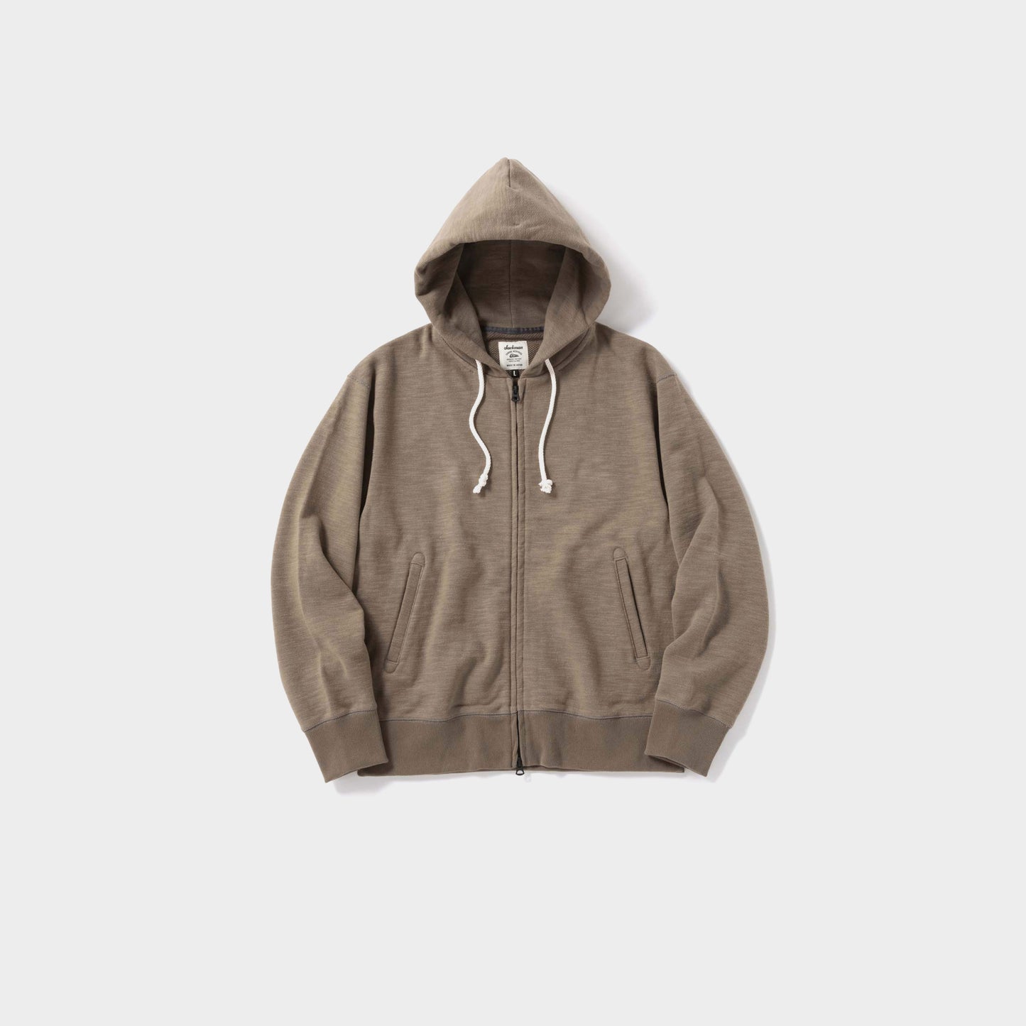 Jackman GG Sweat Parka in Farbe sepia
