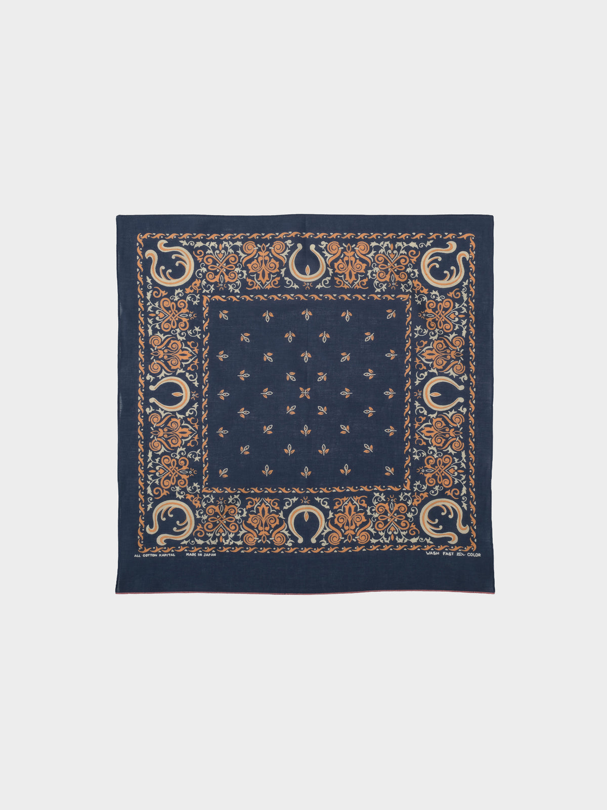 Kapital Bandana Antler Naja in Farbe navy