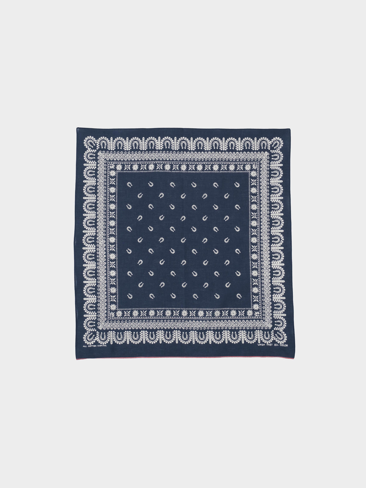 Kapital Bandana Horse Shoe in Farbe navy