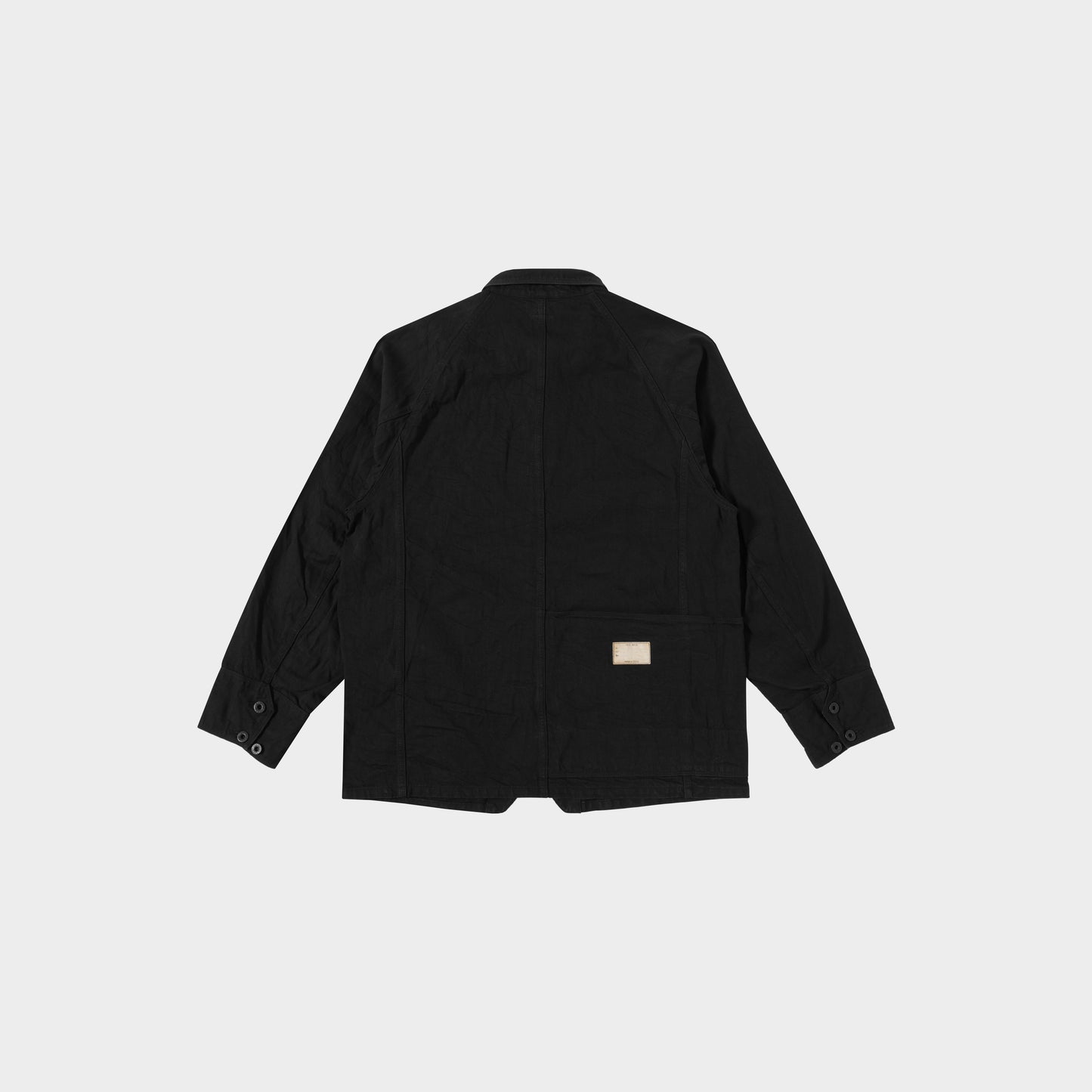 Kapital Black Denim Cactus Coverall in Farbe black