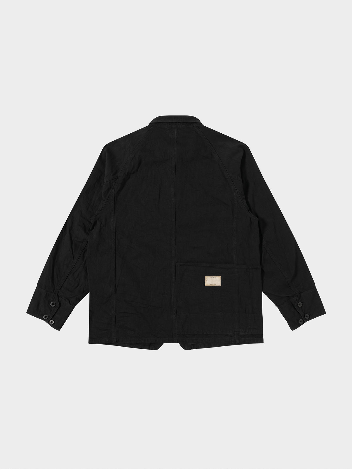 Kapital Black Denim Cactus Coverall in Farbe black