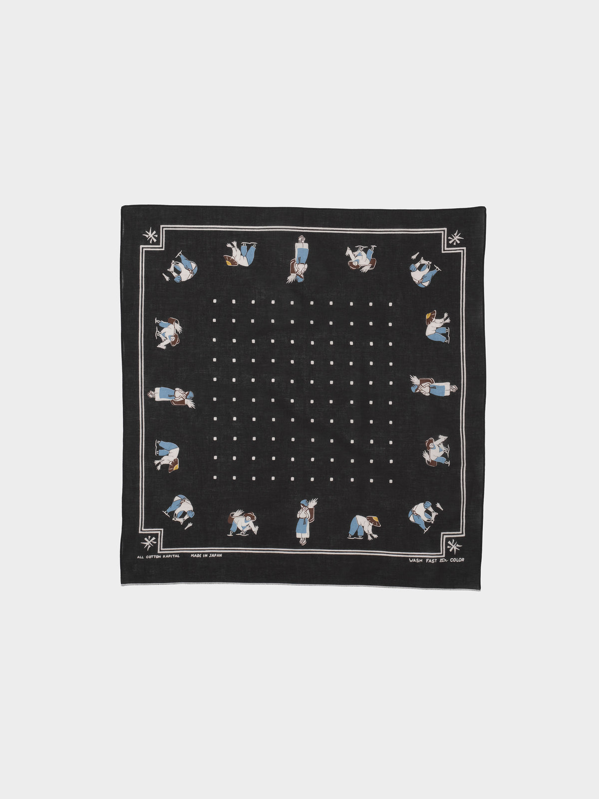 Kapital Bandana Rice Seeding in Farbe black