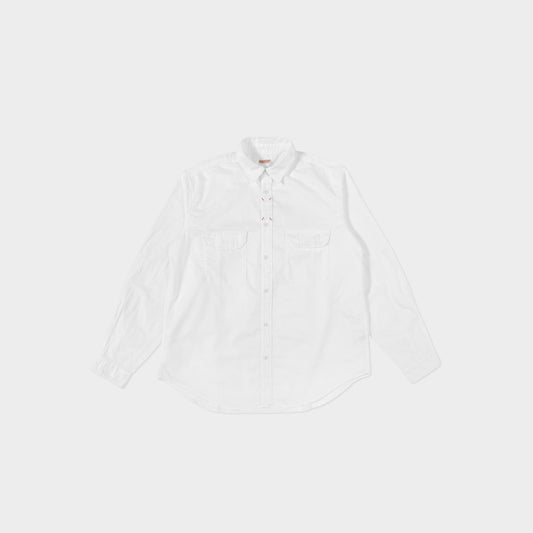 Kapital OX Clip Shirt in Farbe white