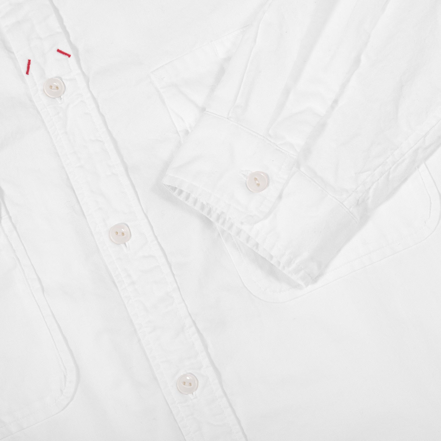 Kapital OX Clip Shirt in Farbe white