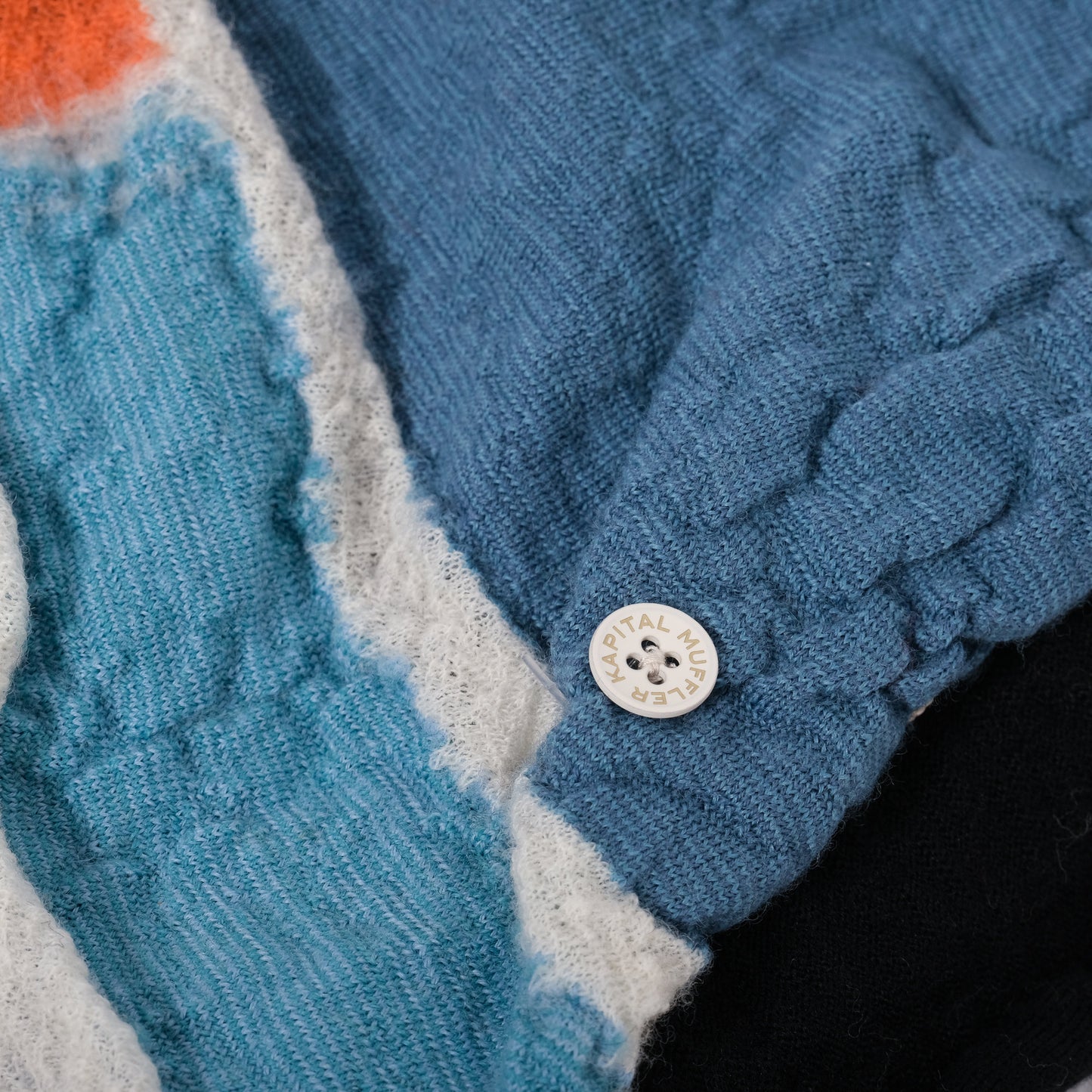 Kapital Universe Gabbeh - Blue in Faarbe blue