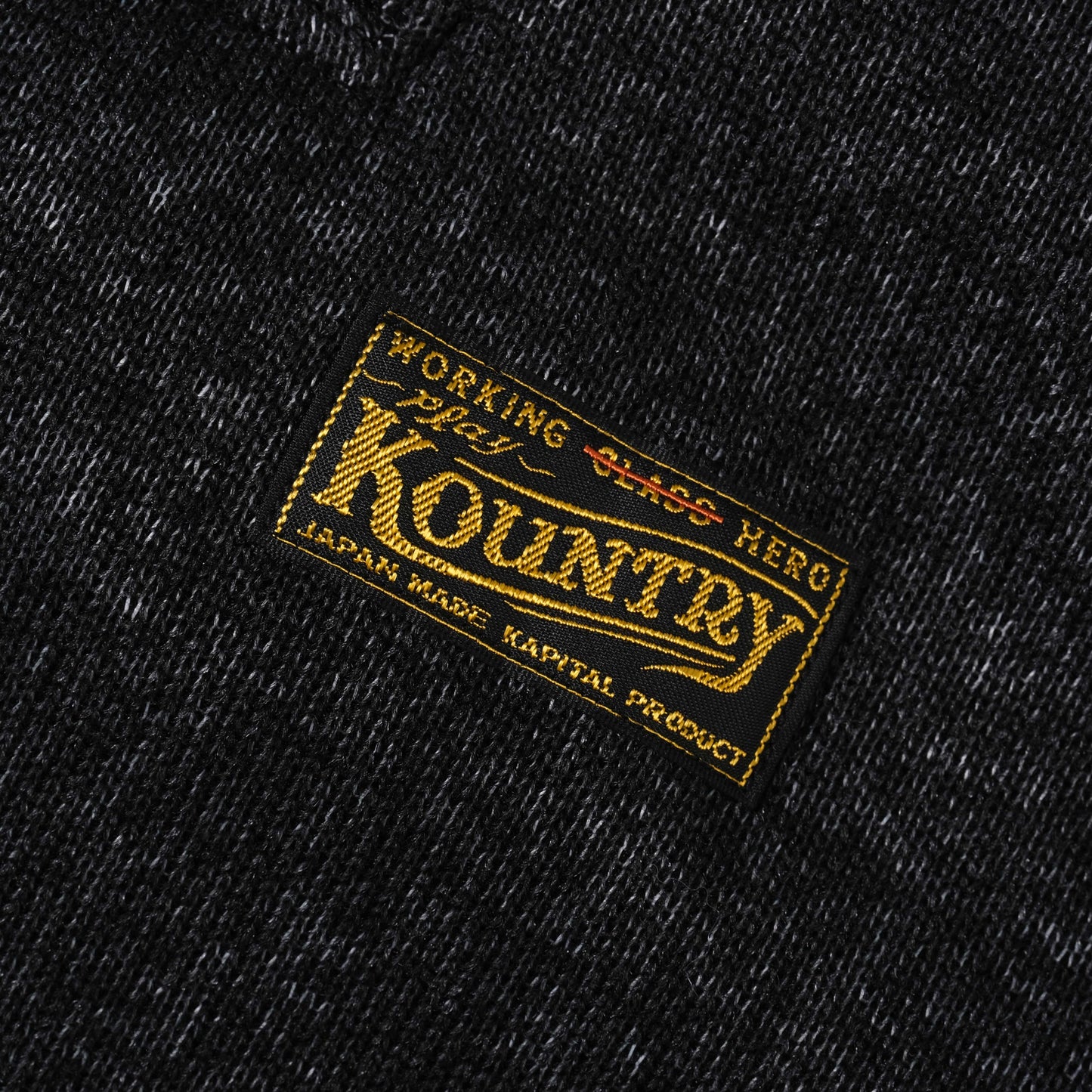 Kapital Boa Fleece Zip Alpine in Farbe black