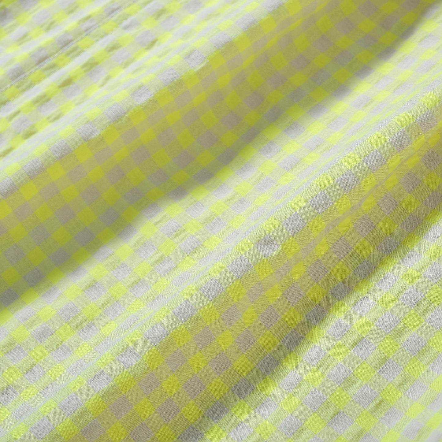 KUNOICHI Rock Badu Seersucker in Farbe yellow