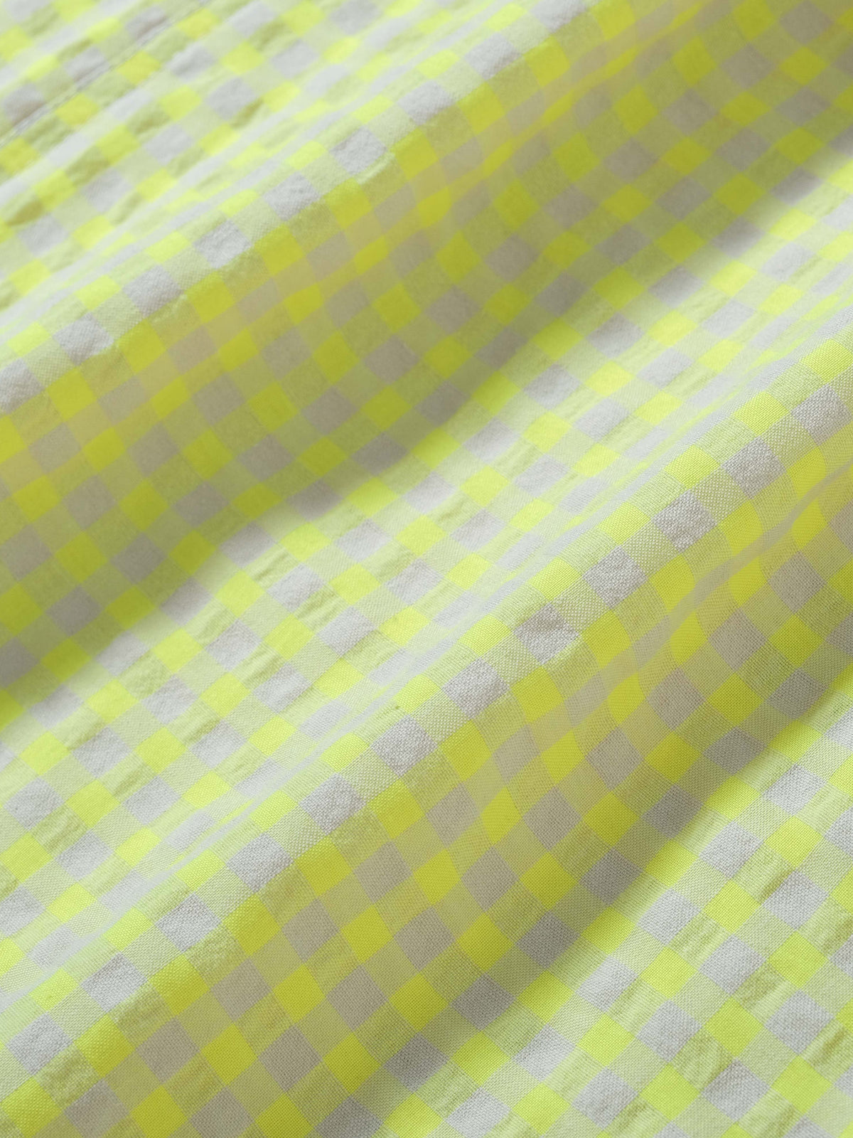 KUNOICHI Rock Badu Seersucker in Farbe yellow
