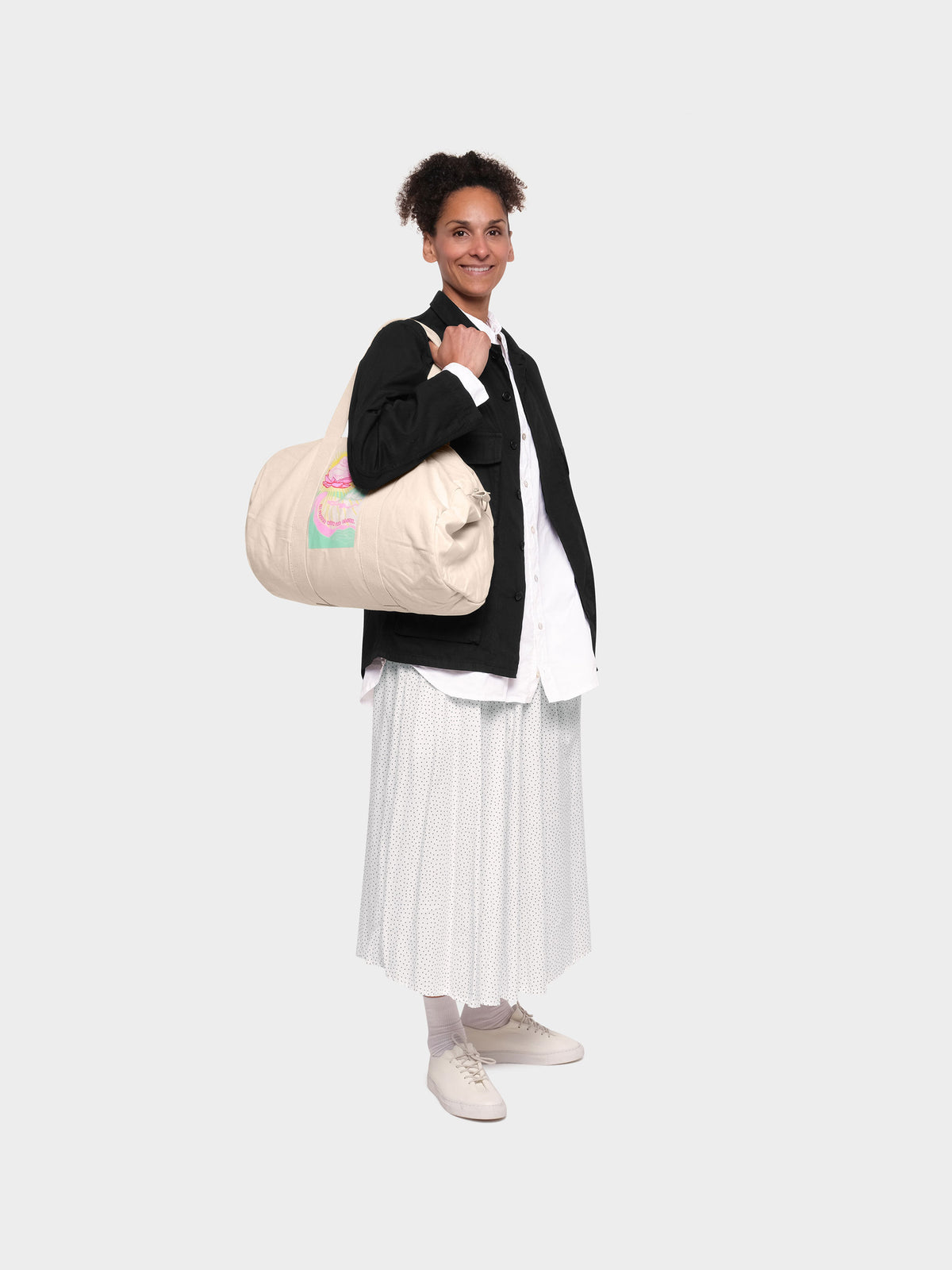 Kunoichi Dufflebag am model