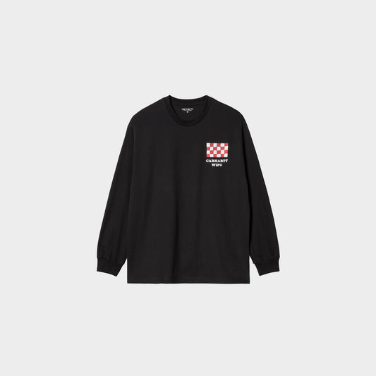 Carhartt WIP L/S Isis Maria Dinner T-Shirt in Farbe black