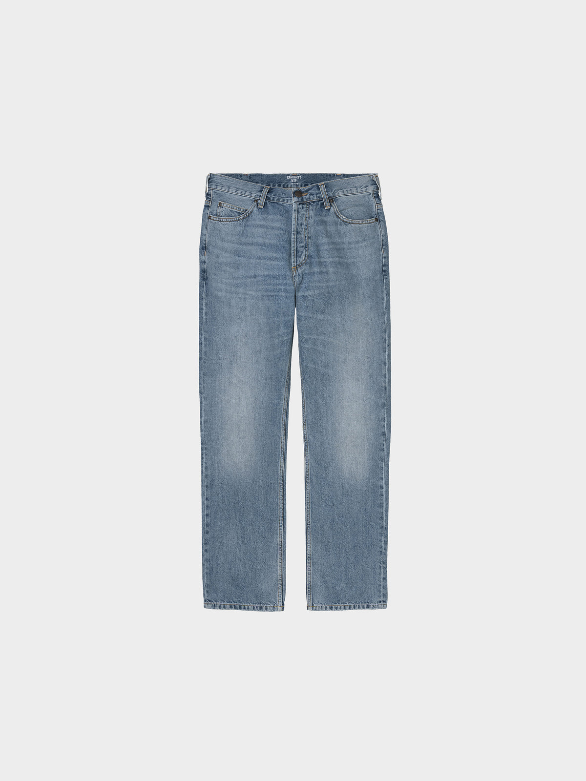 Carhartt WIP Marlow Pant in Farbe blue_worn_bleached