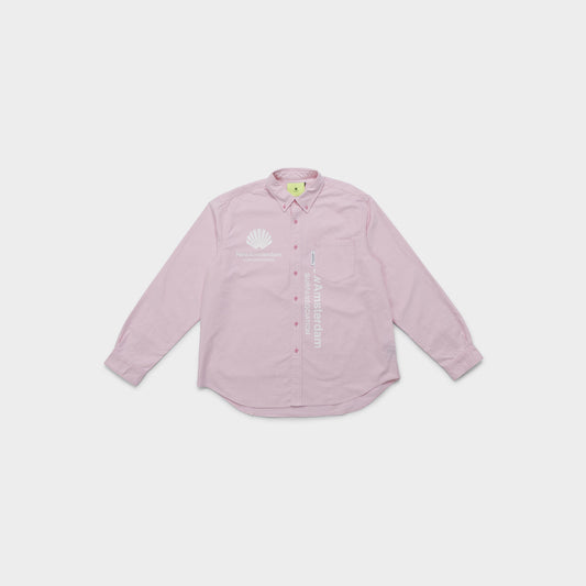 New Amsterdam Beach Shirt Pink Logo in Farbe pink