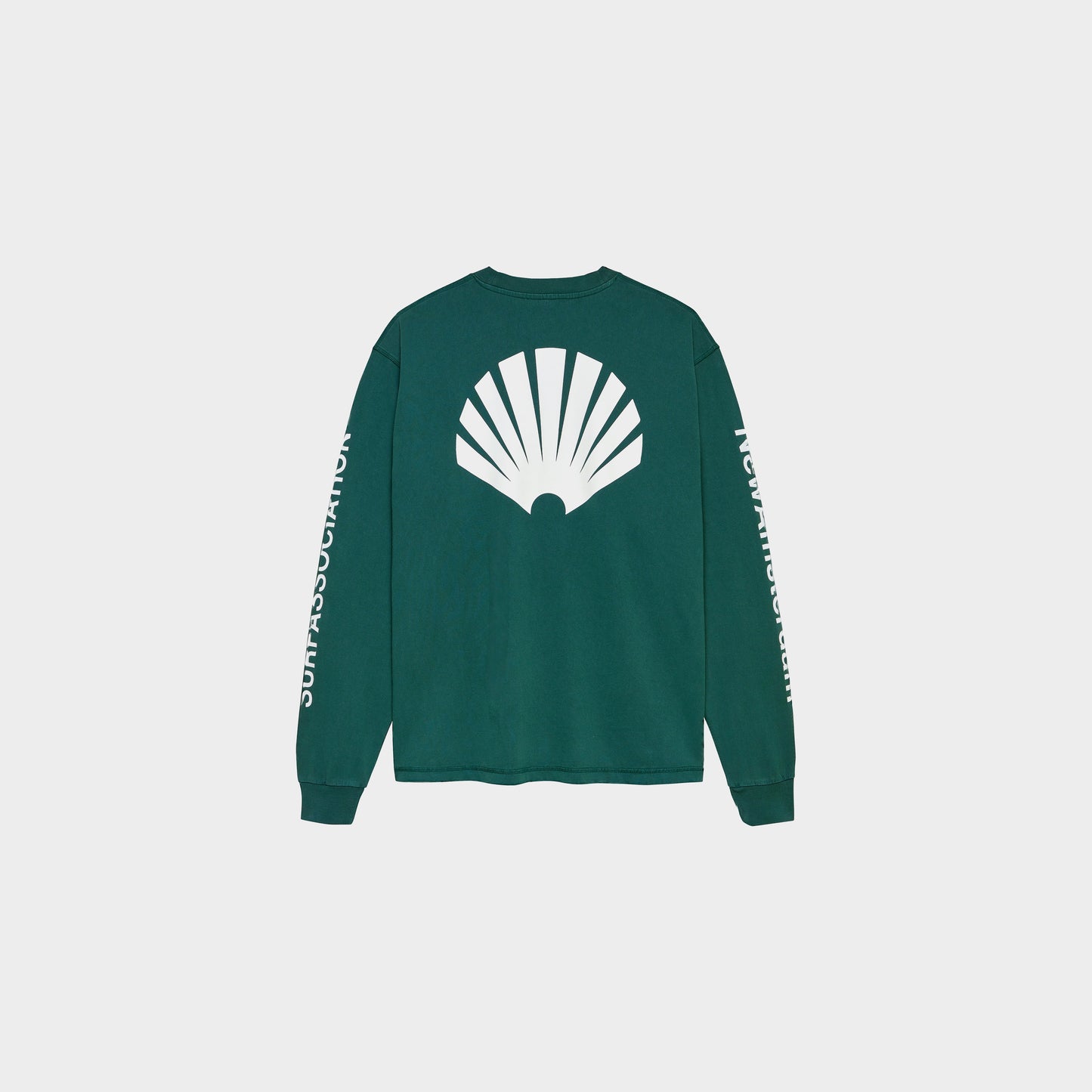 New Amsterdam Surf Association Logo Longsleeve in Farbe bottle_green