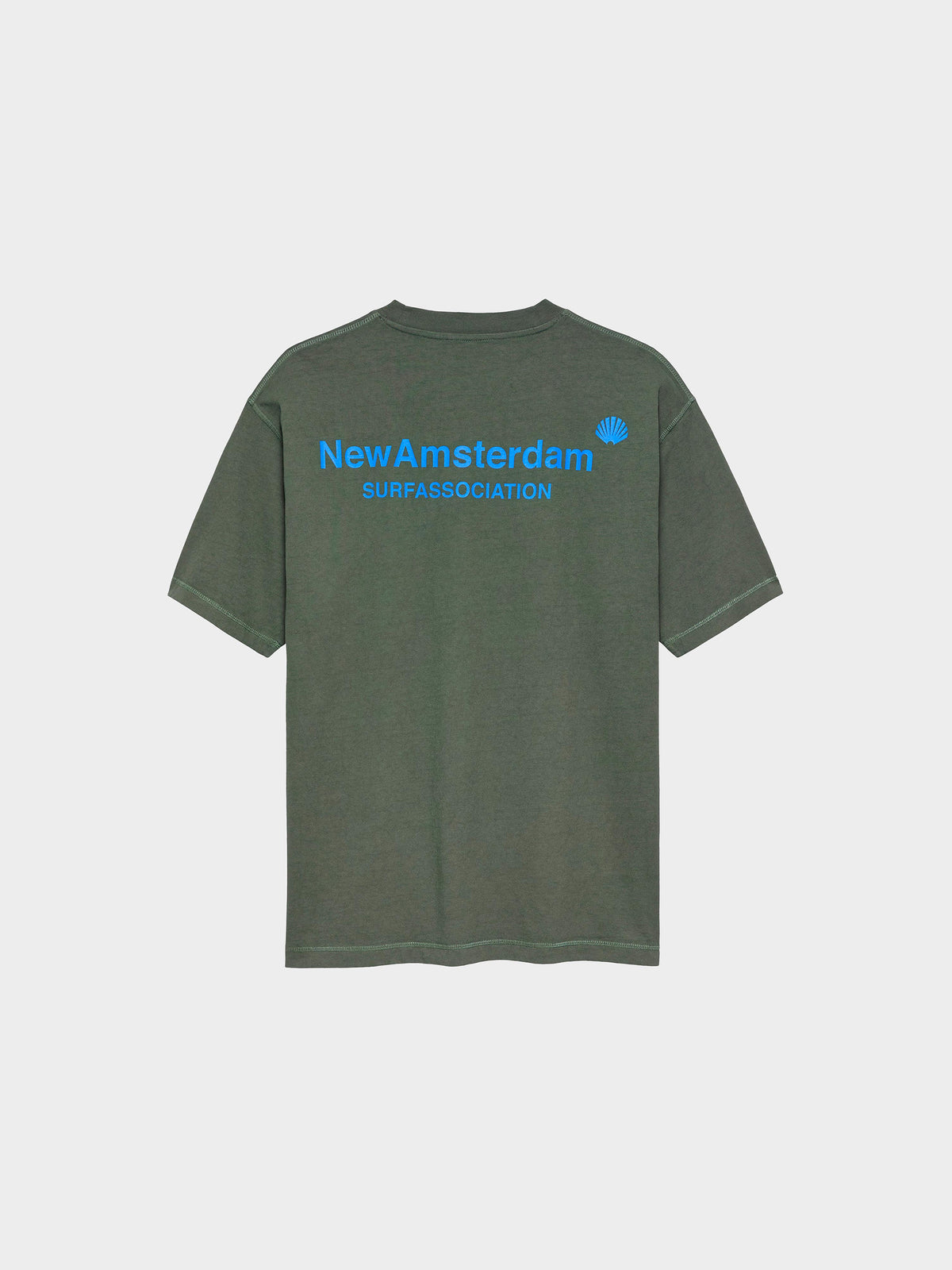 New Amsterdam Surf Association Logo Tee in Farbe teal