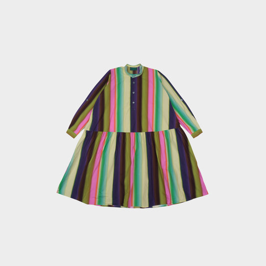 OMEN Kleid Salbei Pompei Faded Stripes in Farbe faded_stripes