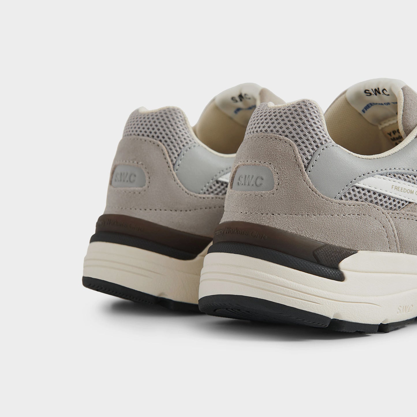 Amiel S-Strike Suede Mix - Light Grey in Farbe light_grey