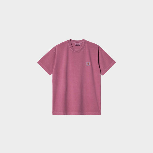 Carhartt WIP S/S Nelson T Shirt in Farbe magenta