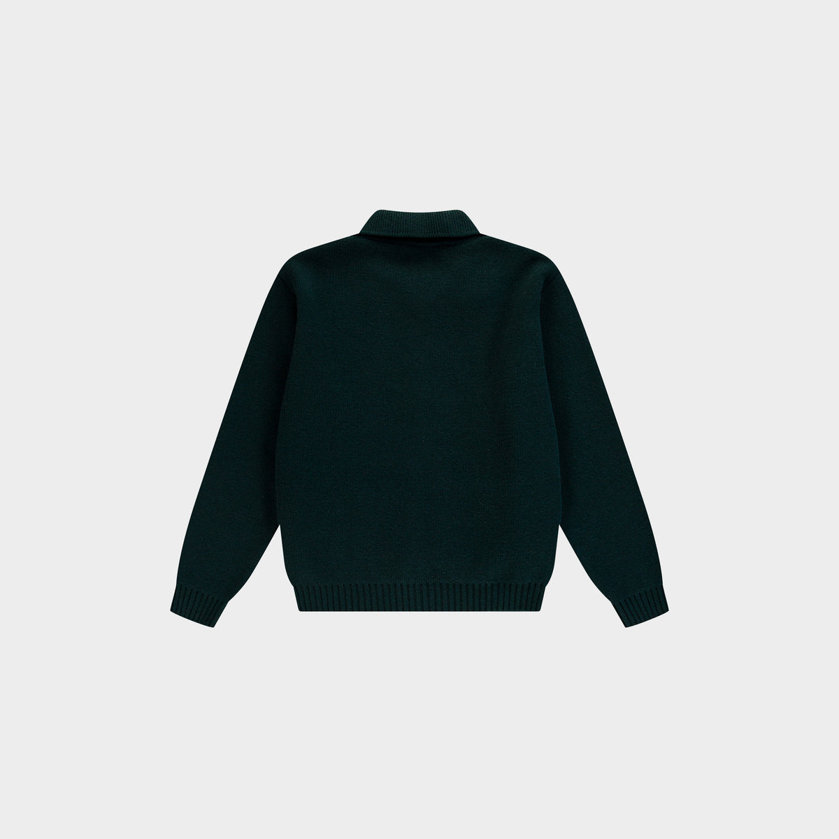 Arte Antwerp Cable Knit Zip Cardigan in Farbe green