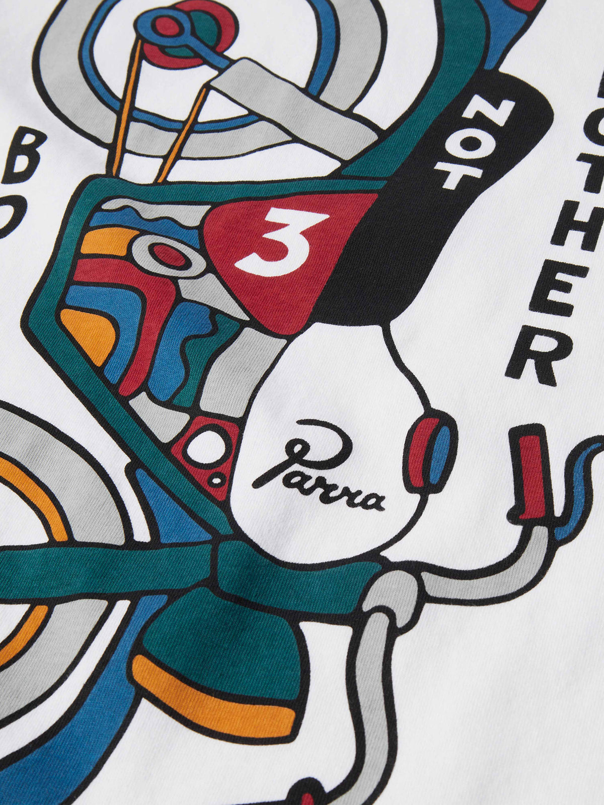 by Parra Not Another Boat T-Shirt in Farbe white