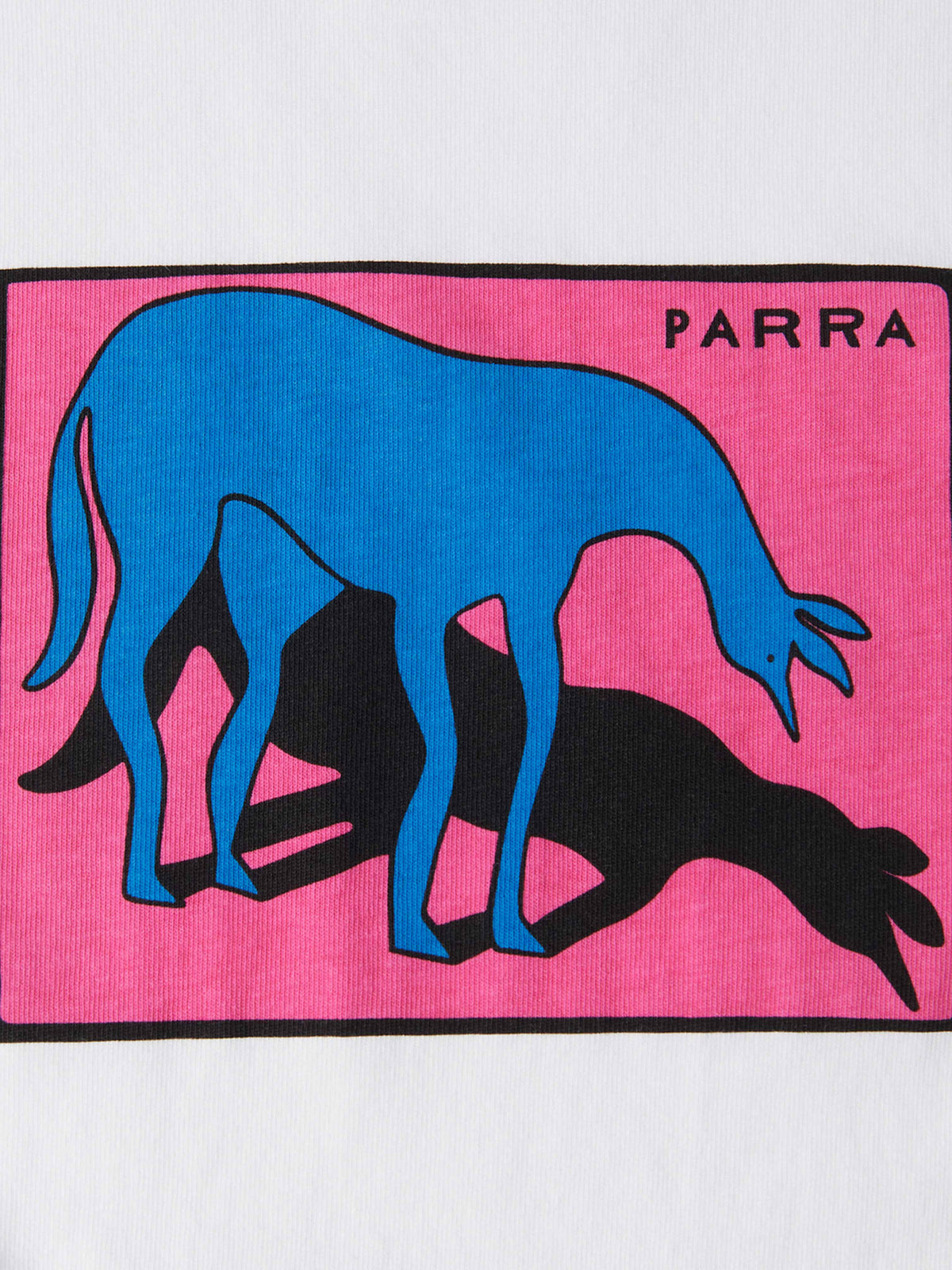 by Parra Sad Horse T-Shirt in Farbe white