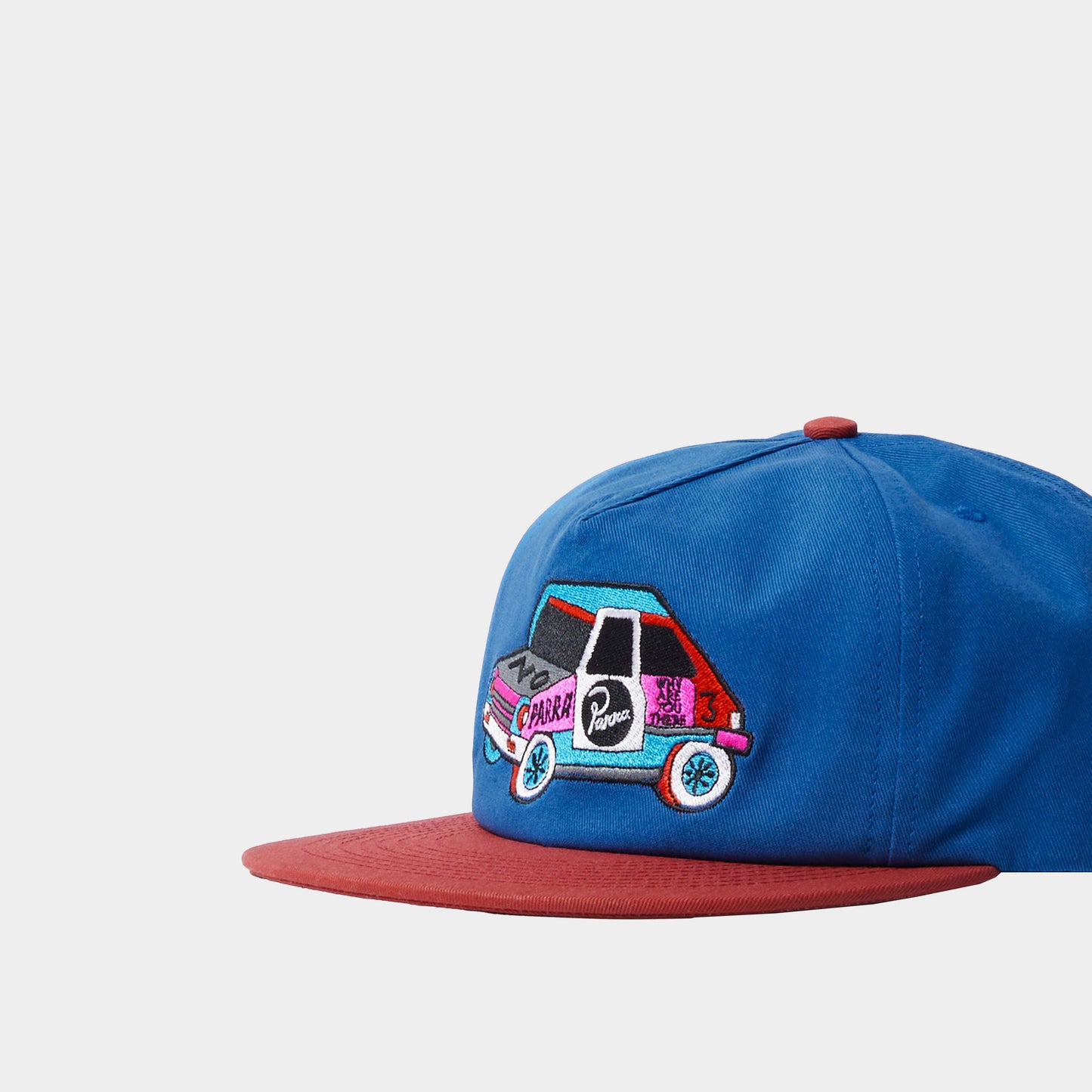 by Parra No Car 6 Panel Hat in Farbe blue