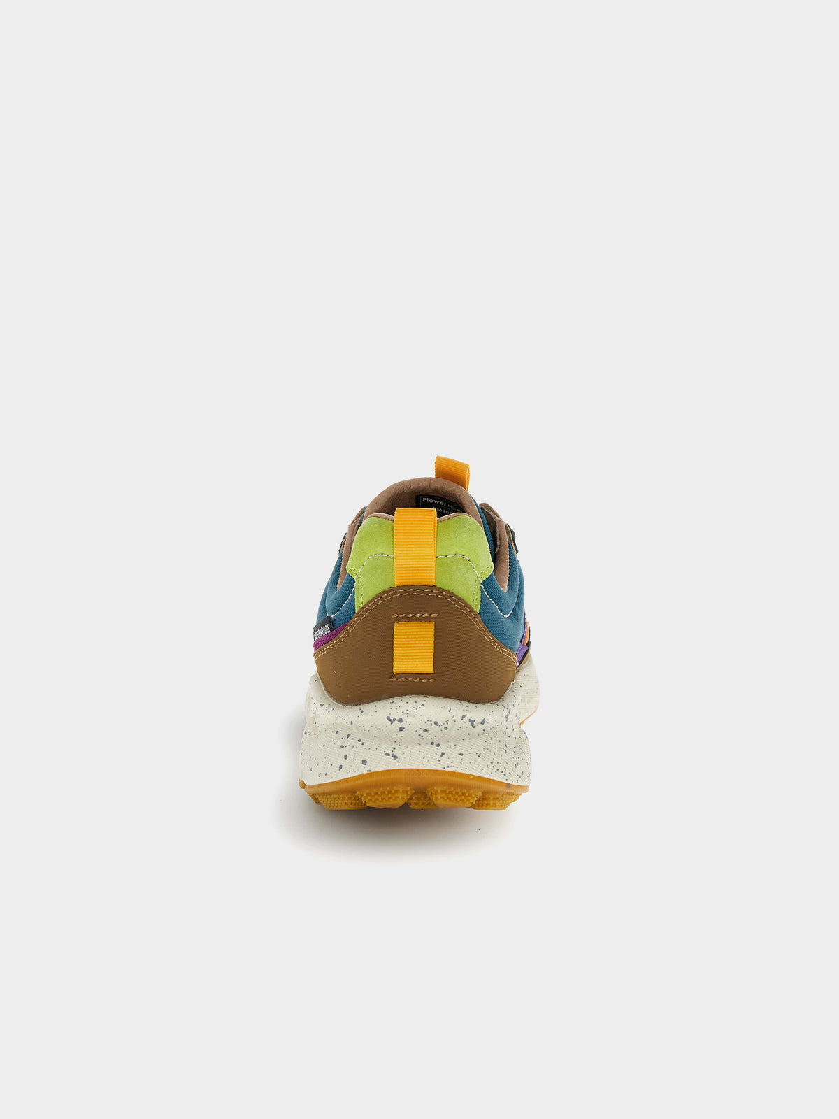 Flower Mountain Iwano 2 Uni Waterproof Suede Nylon in Farbe brown_orange_violet