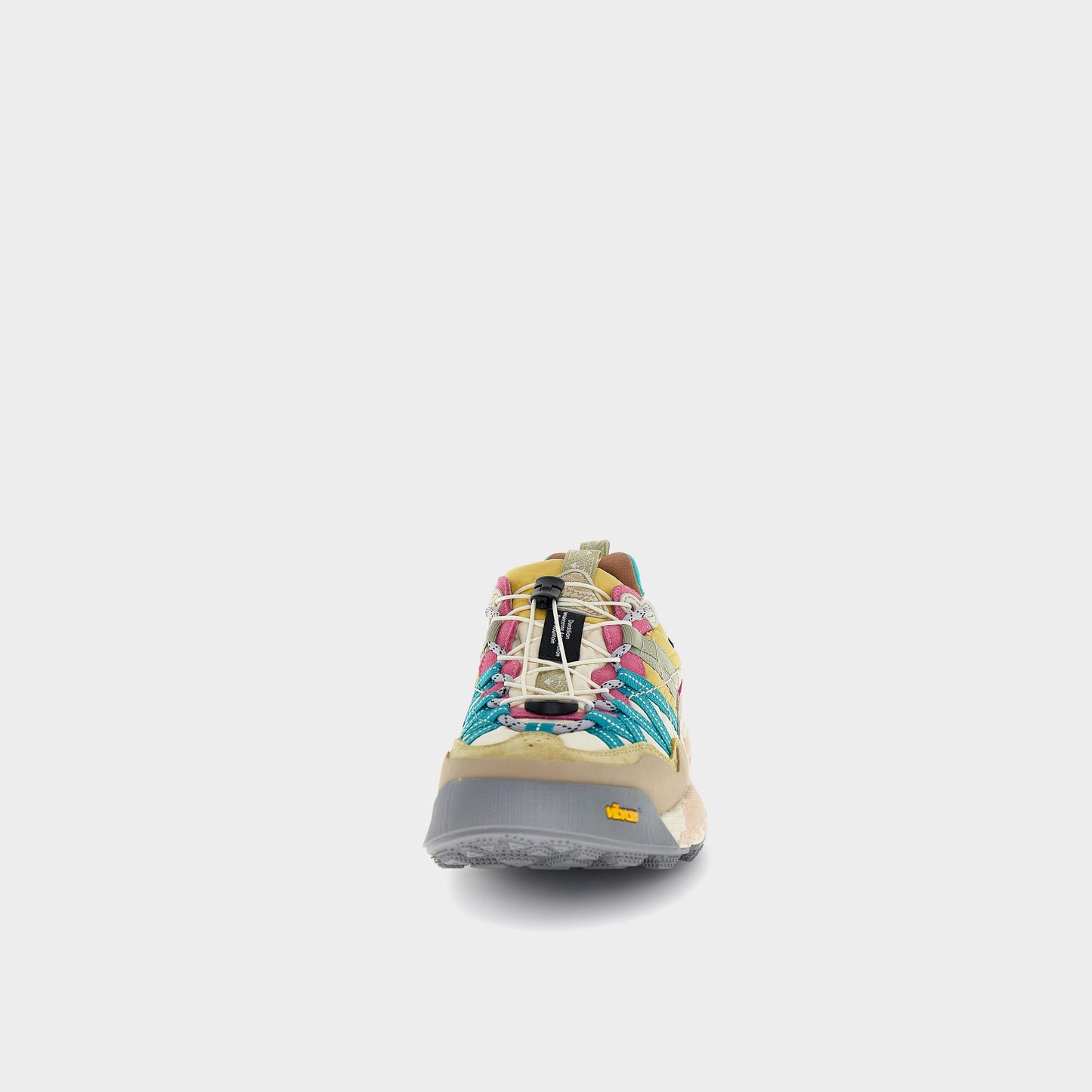 Flower Mountain Iwano 2 Uni Suede Nylon in Farbe sand_yellow_pink