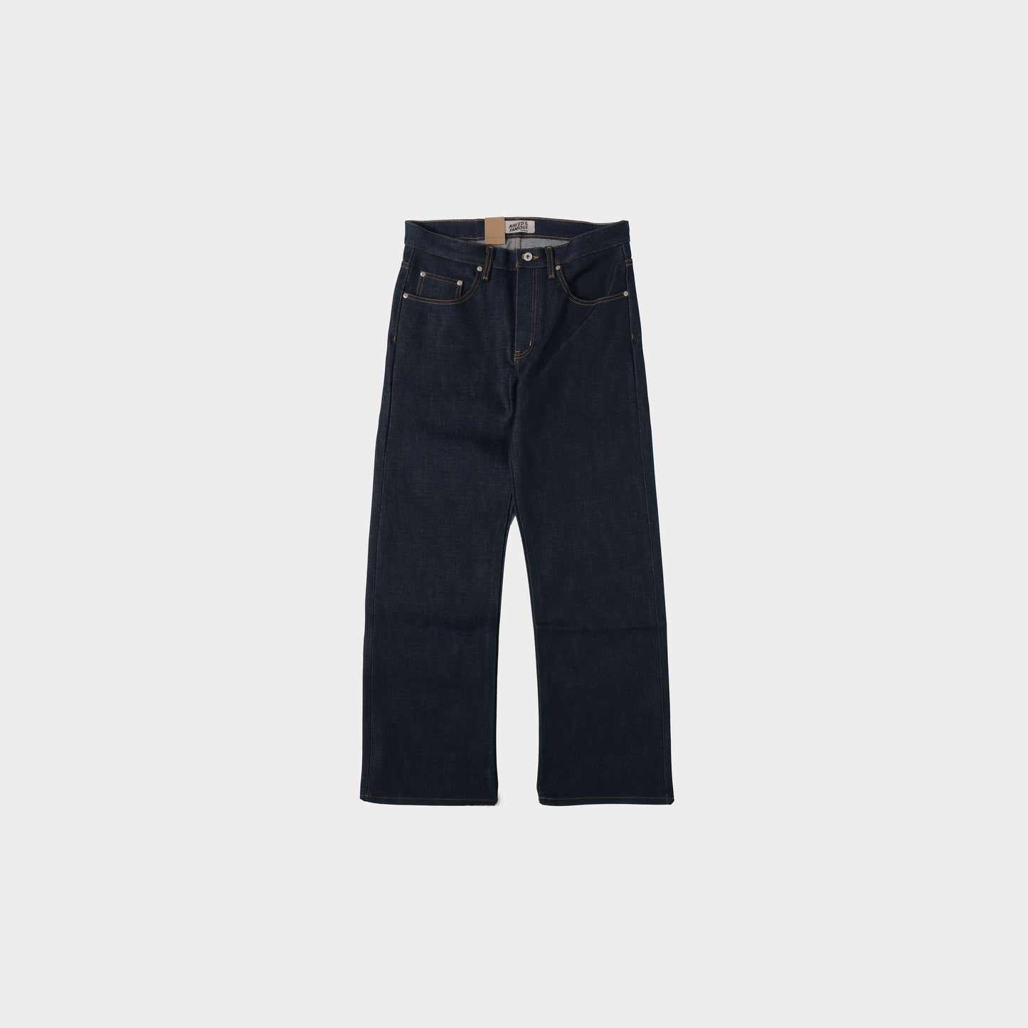 Naked&Famous Strong Guy -  Elephant 14 - Dirty Elephant in Farbe indigo