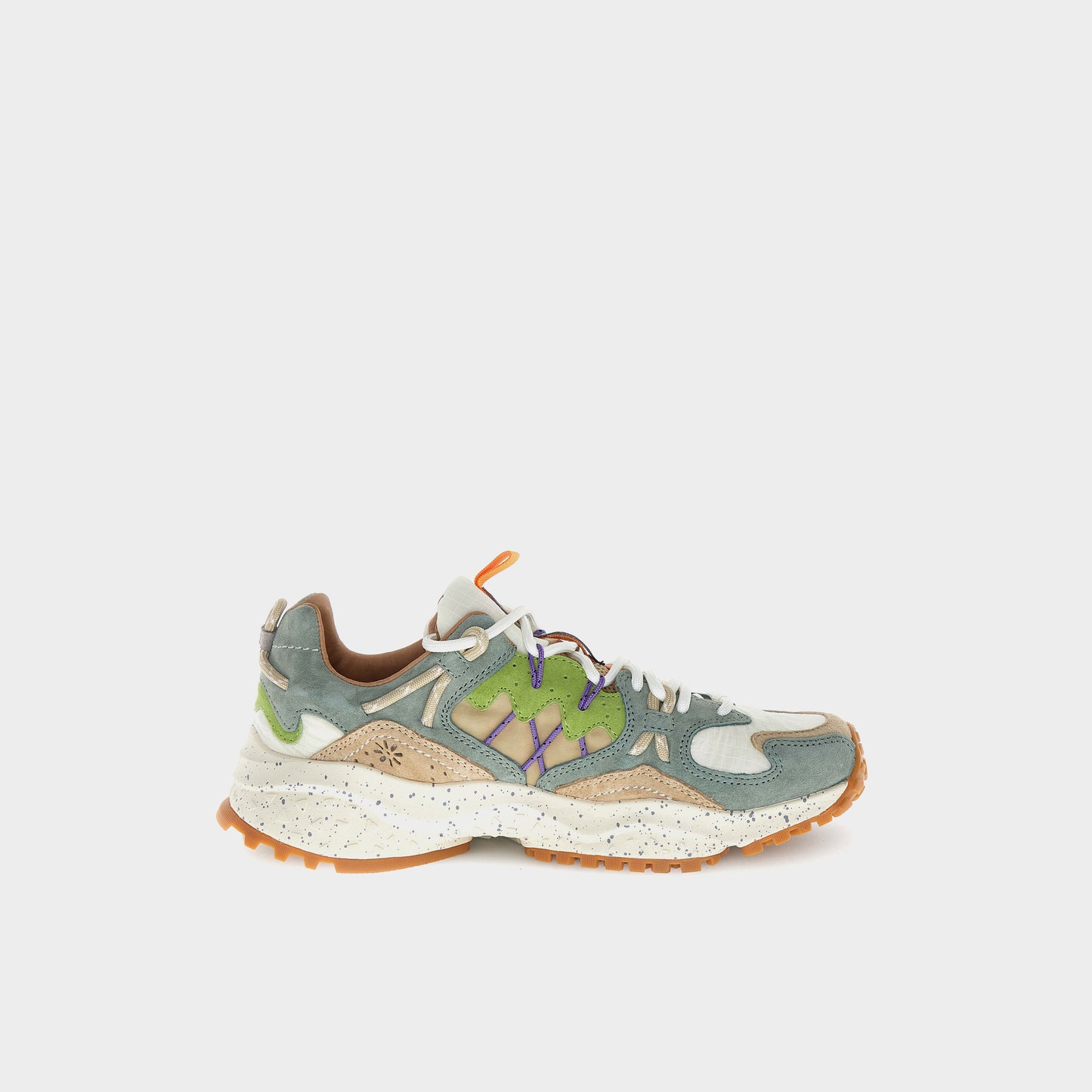 Flower Mountain Yamabushi Uni Suede Nylon Ripstop in Farbe beige_sage